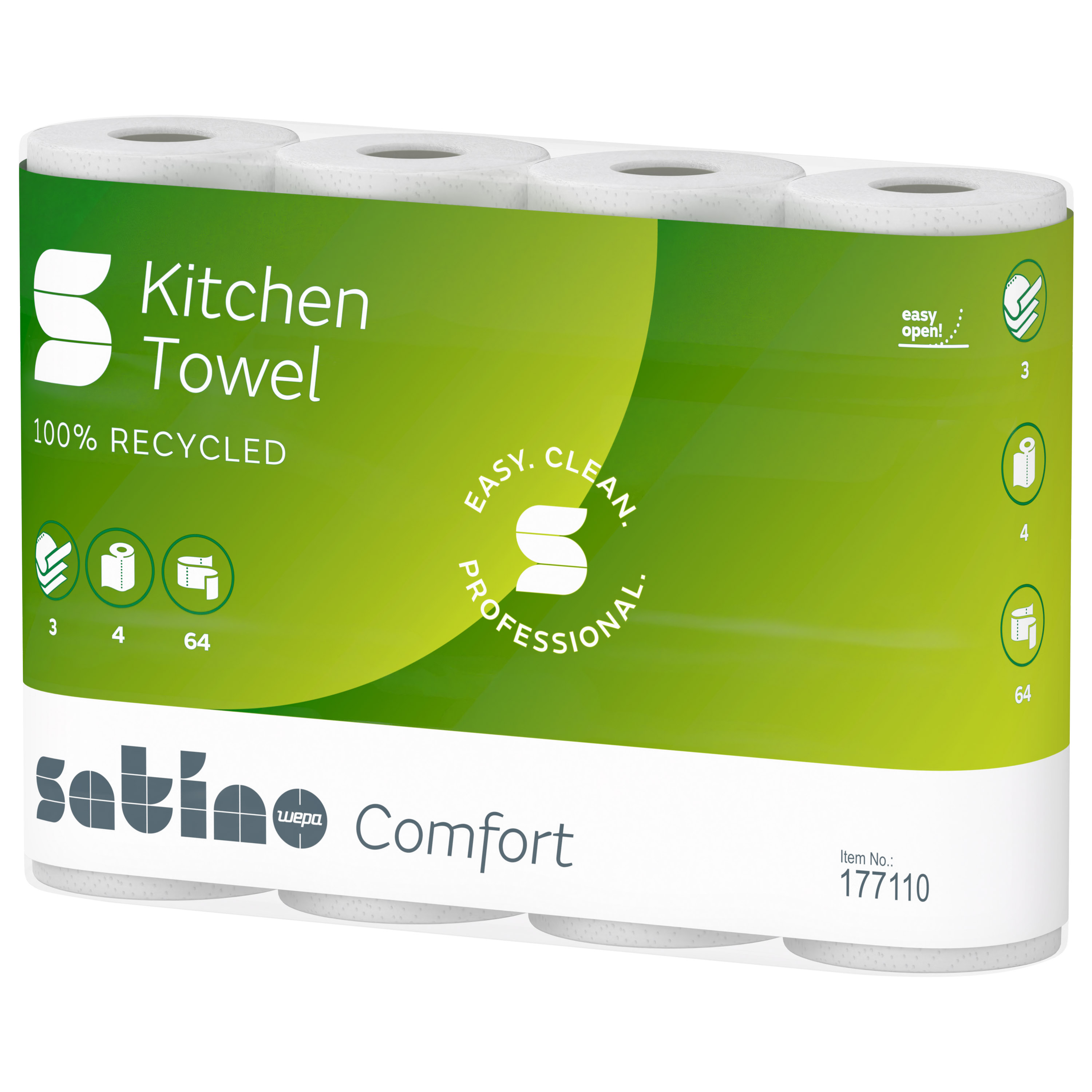Satino Comfort Küchenrollen 3-lagig Satino Comfort Küchenrollen 3-lagig