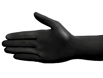 Einmalhandschuhe Nitril schwarz groß