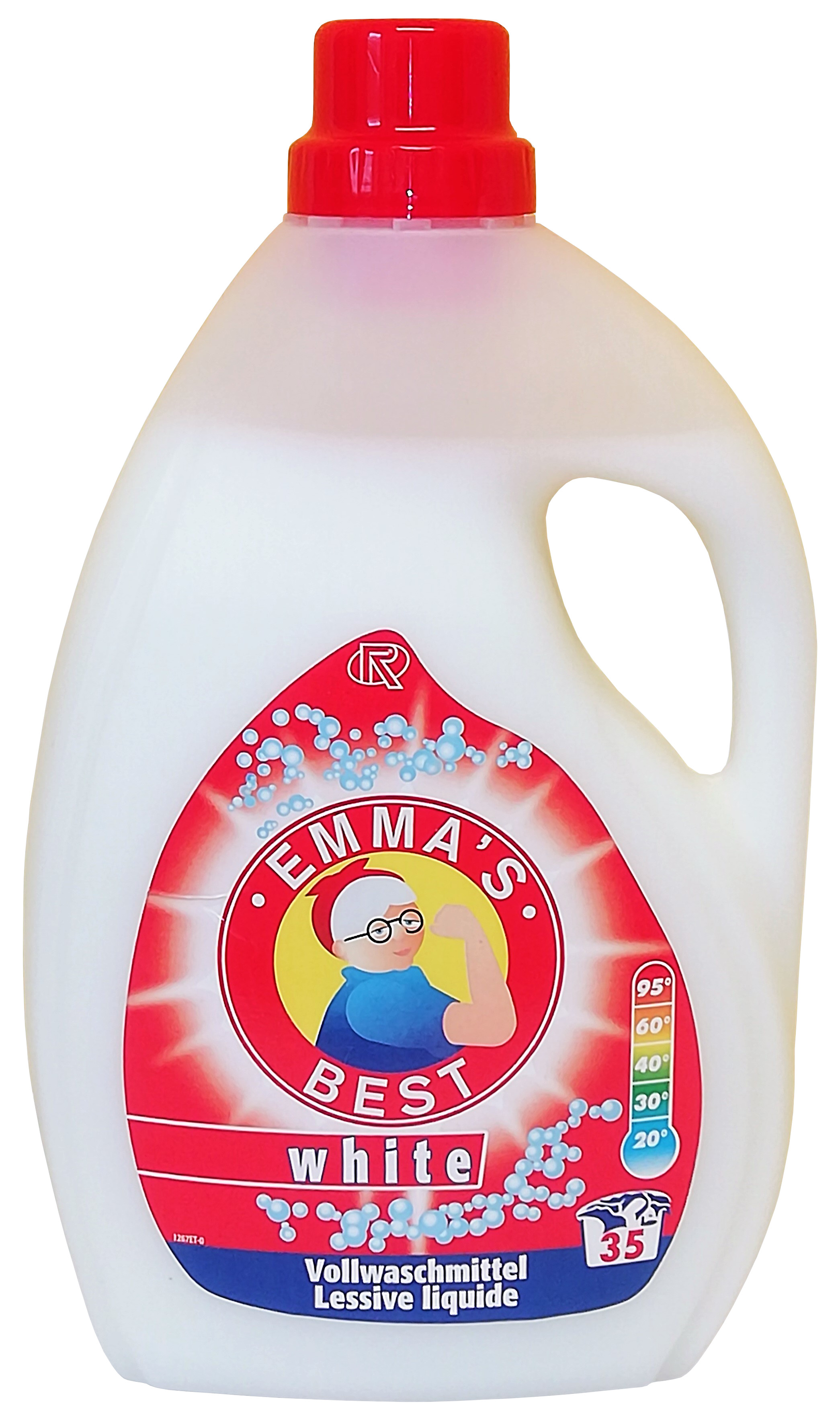 Emma's Best White Flüssiges Vollwaschmittel 8 x 2L Emma's Best White Flüssiges Vollwaschmittel 8 x 2L