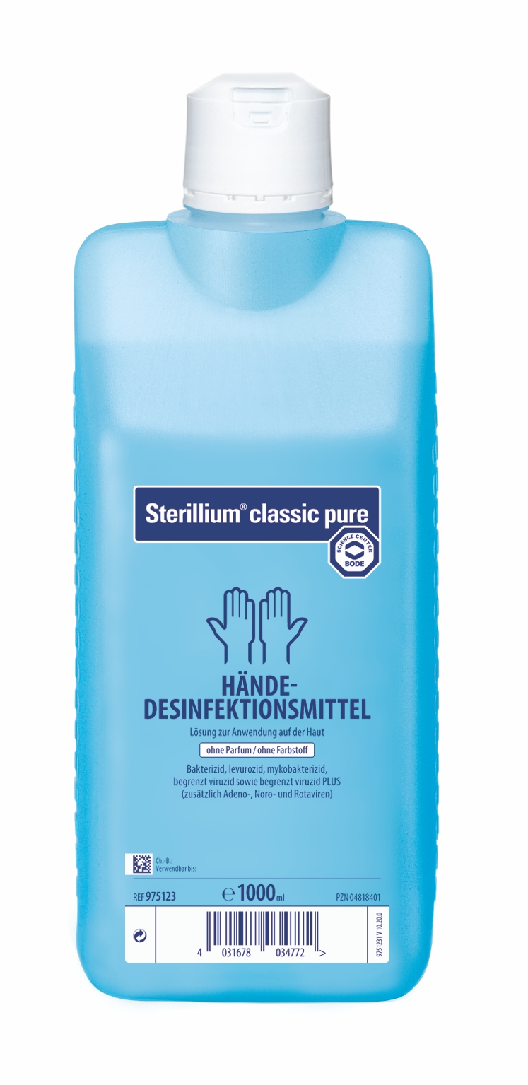 Bode Sterillium classic pure Hände-Desinfektionsmittel Bode Sterillium classic pure Hände-Desinfektionsmittel