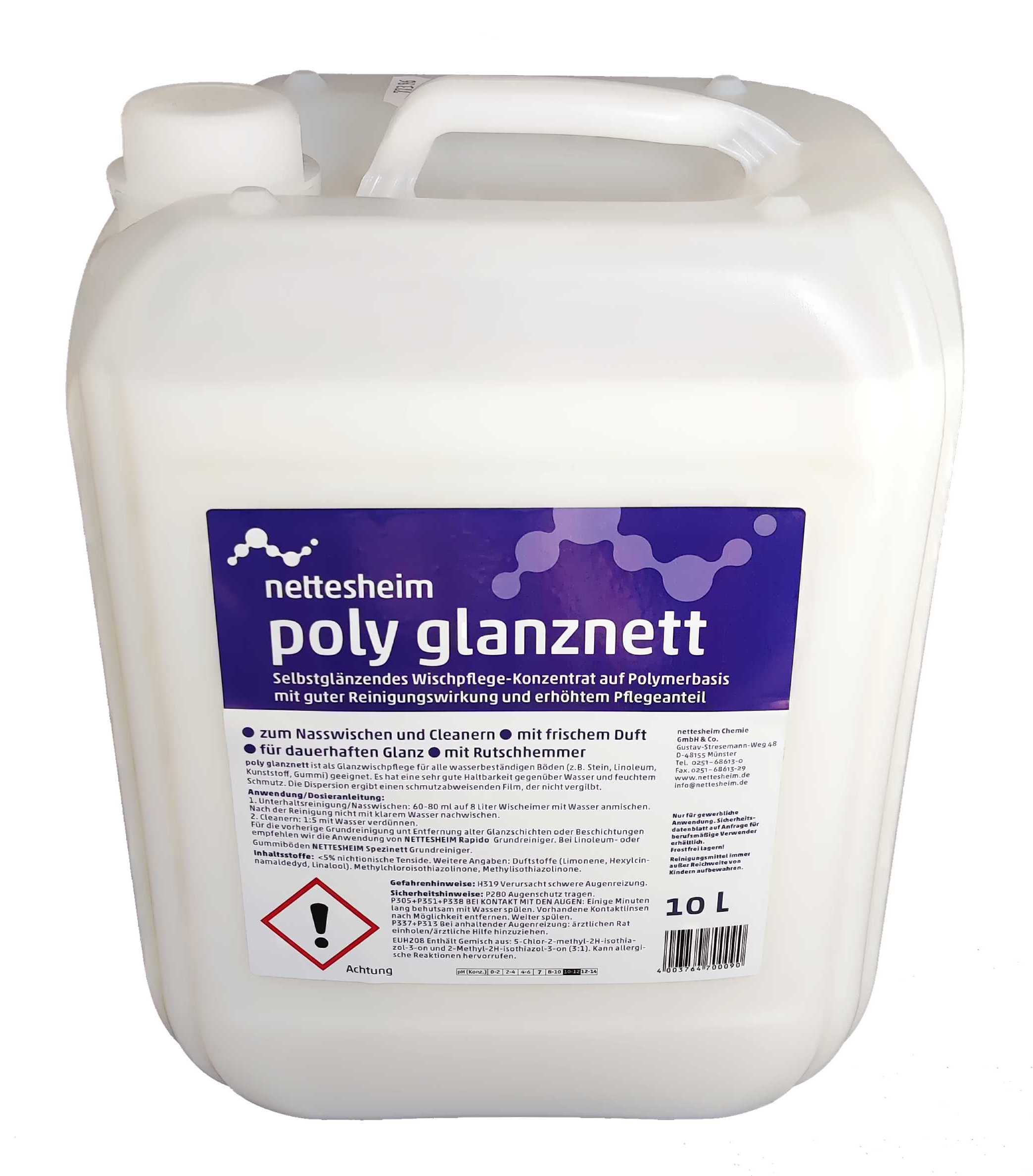 NETTESHEIM Poly Glanznett Duftglanzwischpflege NETTESHEIM Poly Glanznett Duftglanzwischpflege