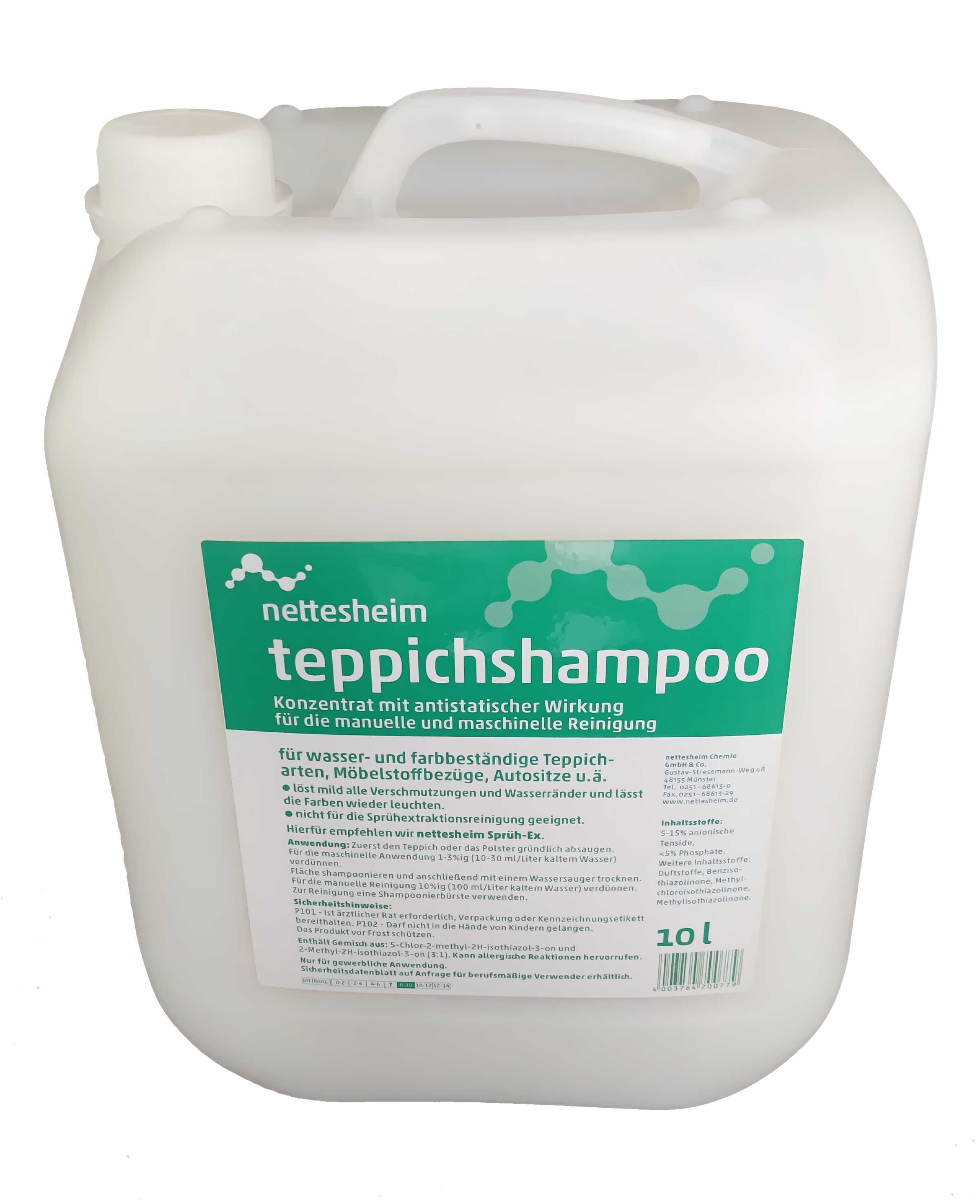 NETTESHEIM Teppichshampoo Teppichreiniger NETTESHEIM Teppichshampoo Teppichreiniger