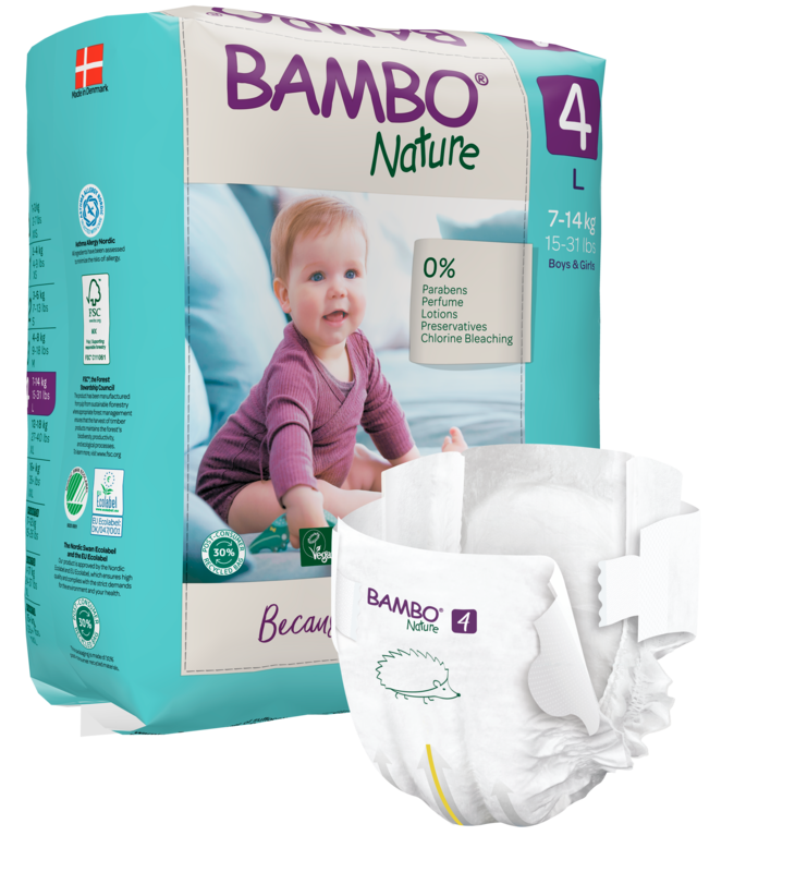 Bambo Nature Windeln Größe 4, 7-14 kg Bambo Nature Windeln Größe 4, 7-14 kg