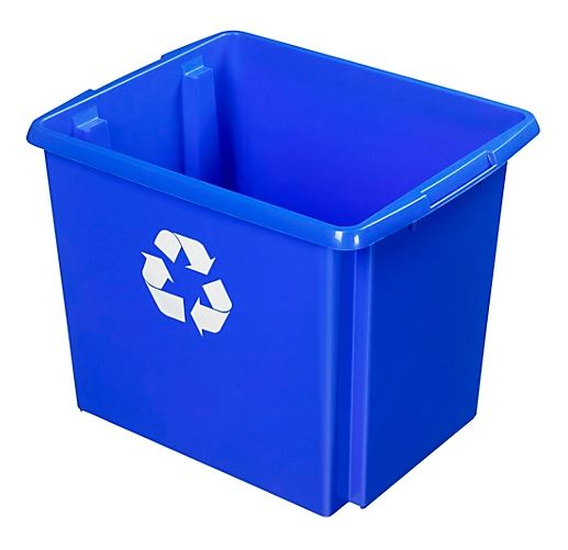 Recycle Sortierbox 45 ltr. blau