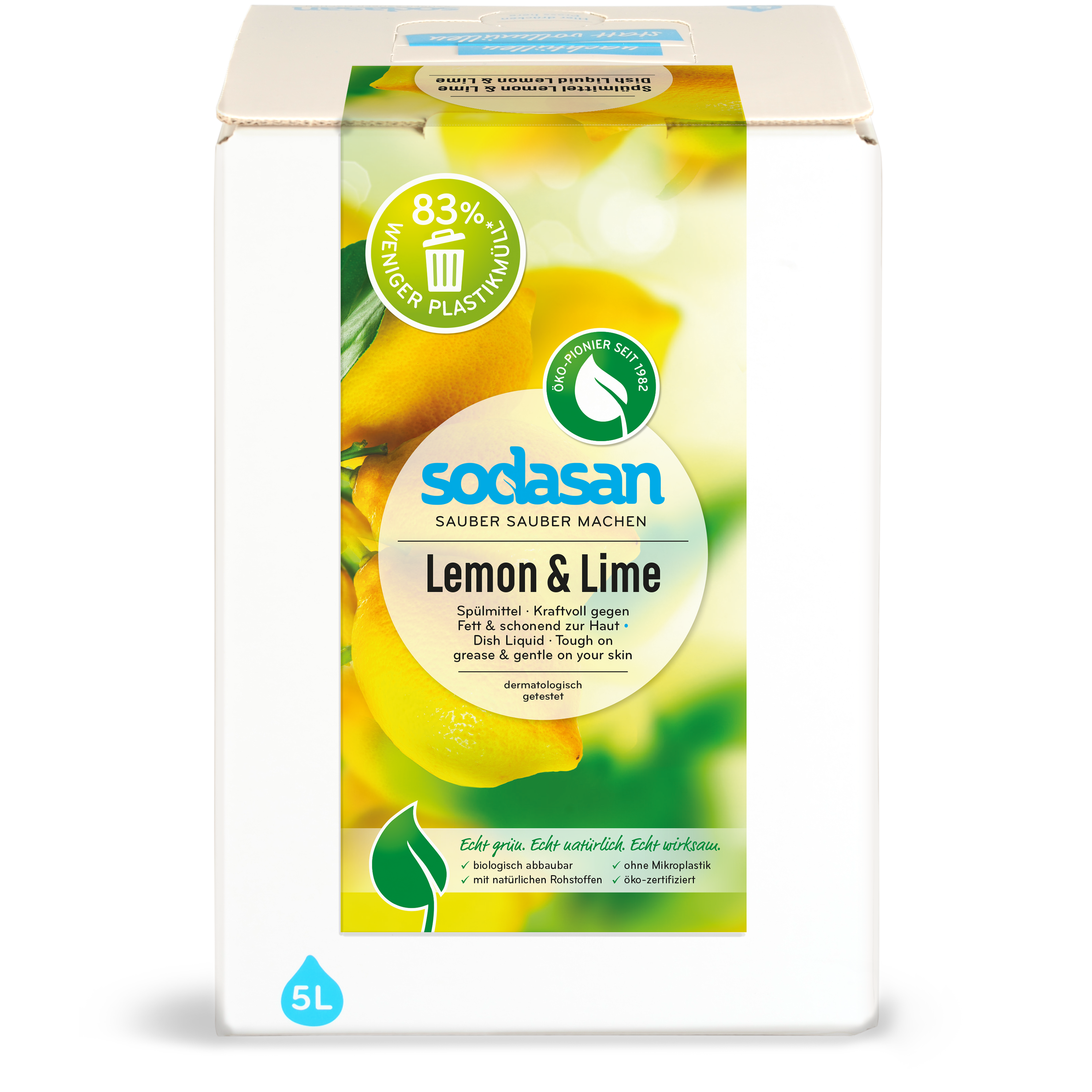 SODASAN Handspülmittel Lemon & Lime SODASAN Handspülmittel Lemon & Lime