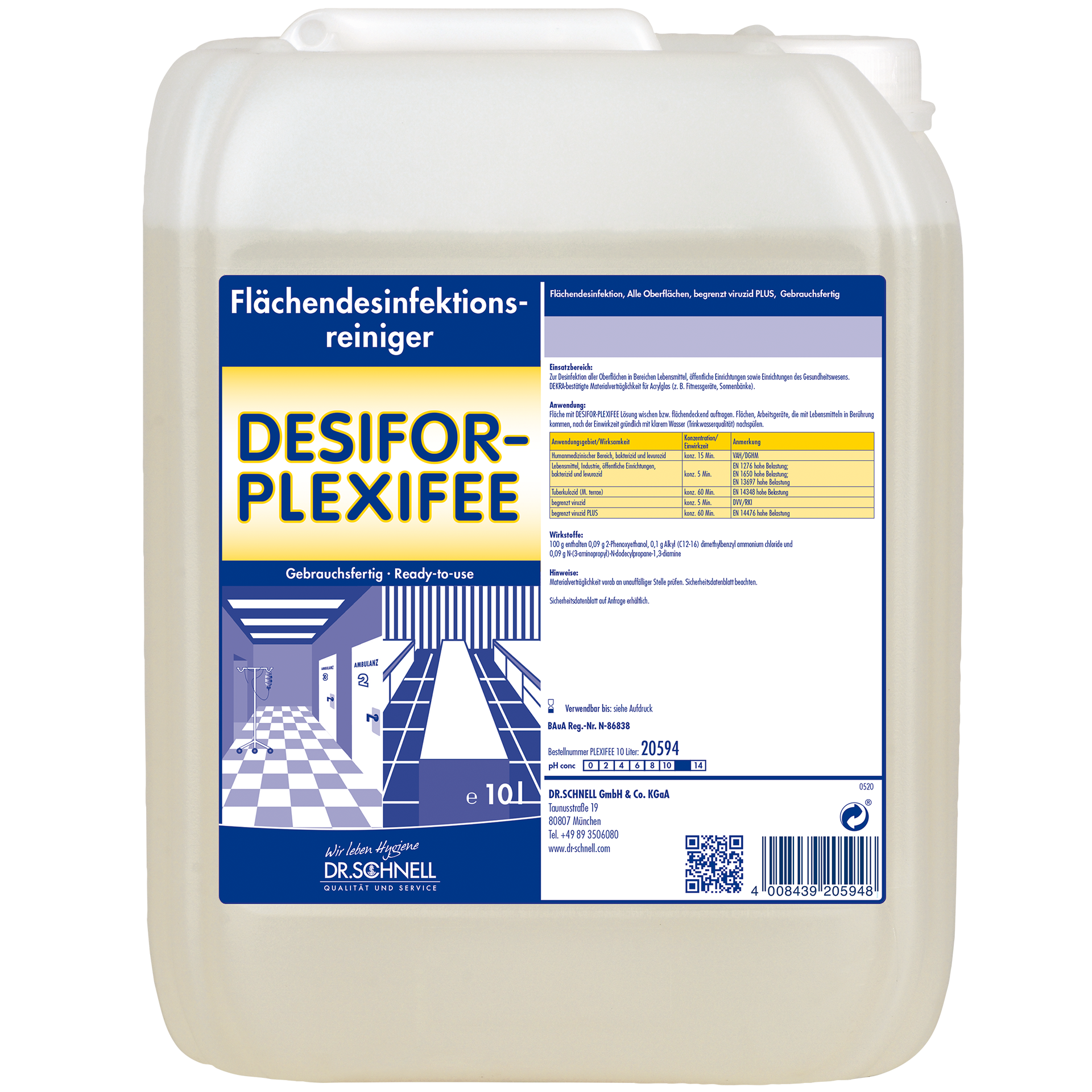 Dr. Schnell Desifor-Plexifee Flächendesinfektion Dr. Schnell Desifor-Plexifee Flächendesinfektion