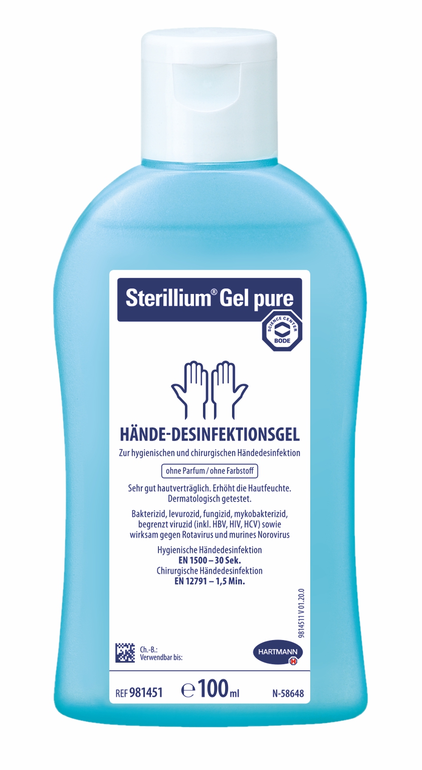 Bode Sterillium Gel pure Hände-Desinfektionsgel Bode Sterillium Gel pure Hände-Desinfektionsgel
