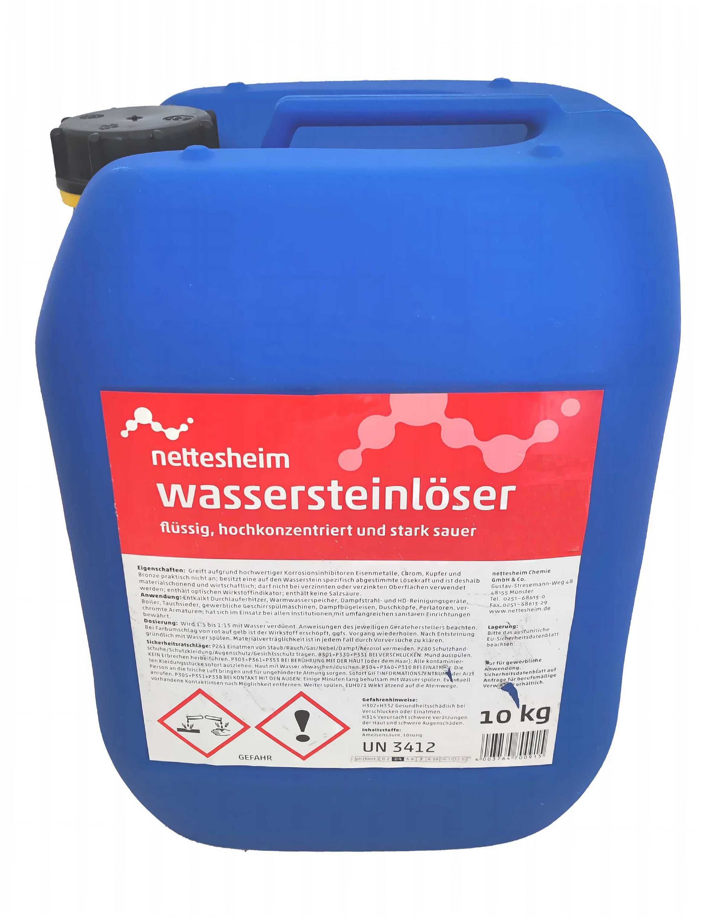 NETTESHEIM Wasser- u. Kesselsteinlöser NETTESHEIM Wasser- u. Kesselsteinlöser