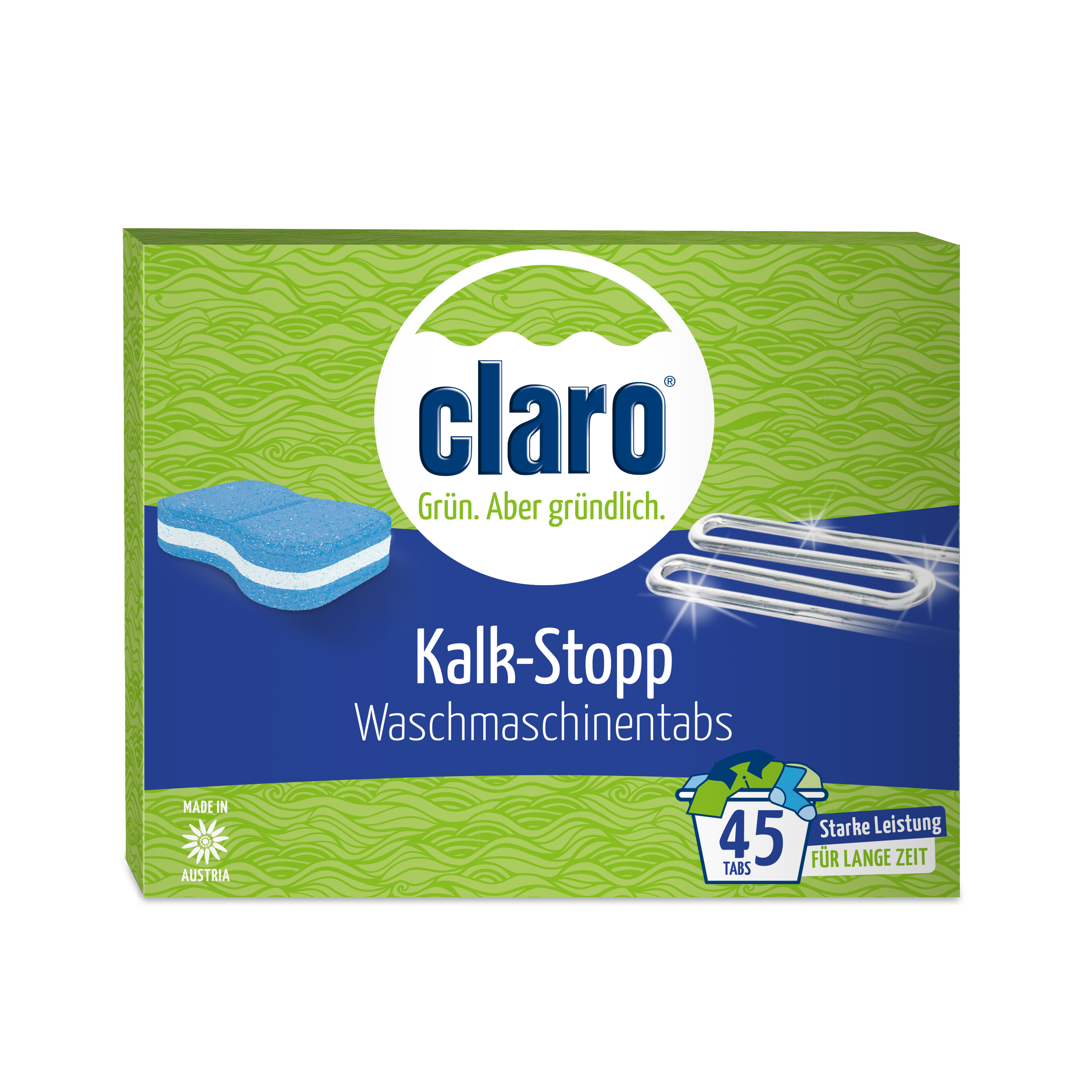 claro Kalk-Stopp Waschmaschinentabs 45 Tabs claro Kalk-Stopp Waschmaschinentabs 45 Tabs