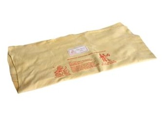 Fensterleder echtes Fell mit Anhänger Fensterleder echtes Fell mit Anhänger