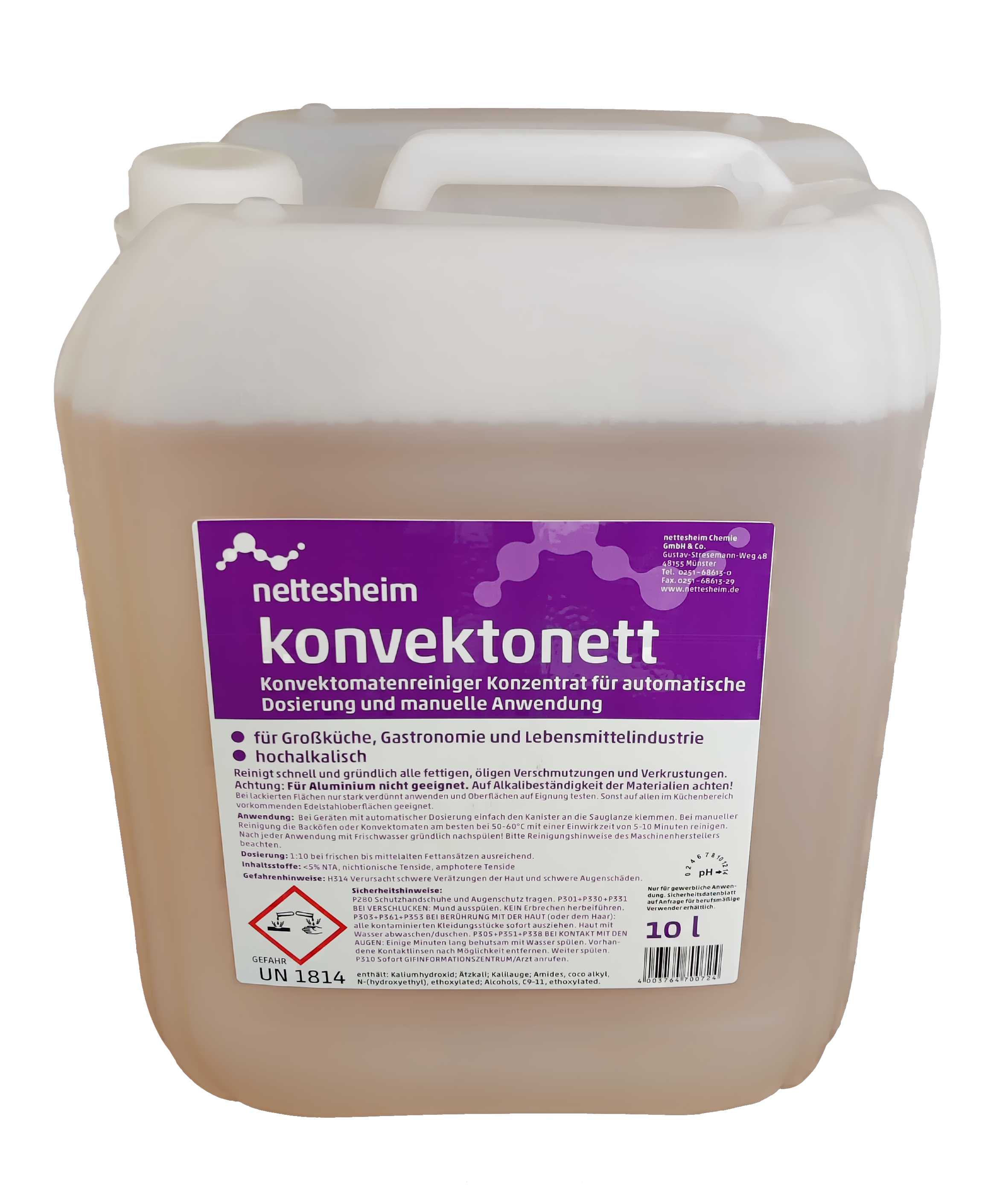 NETTESHEIM Konvektonett Konvektomatenreiniger NETTESHEIM Konvektonett Konvektomatenreiniger