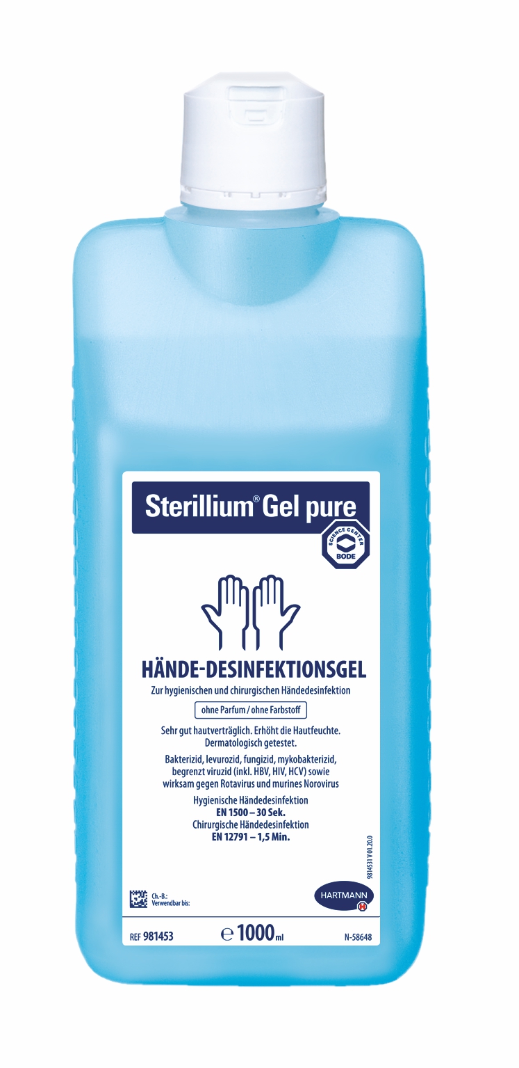 Bode Sterillium Gel pure Hände-Desinfektionsgel Bode Sterillium Gel pure Hände-Desinfektionsgel