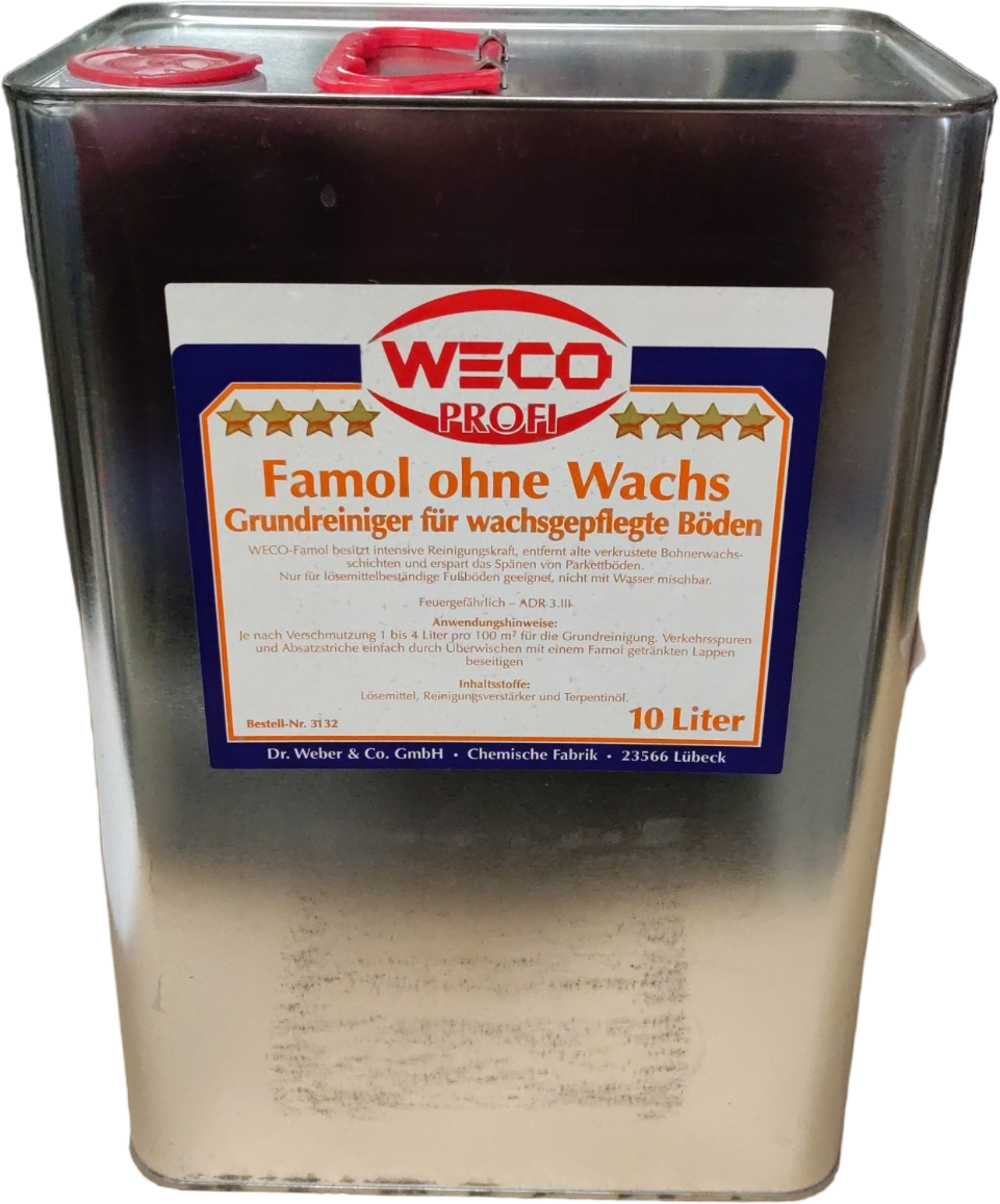 WECO Famol ohne Wachs Grundreiniger WECO Famol ohne Wachs Grundreiniger