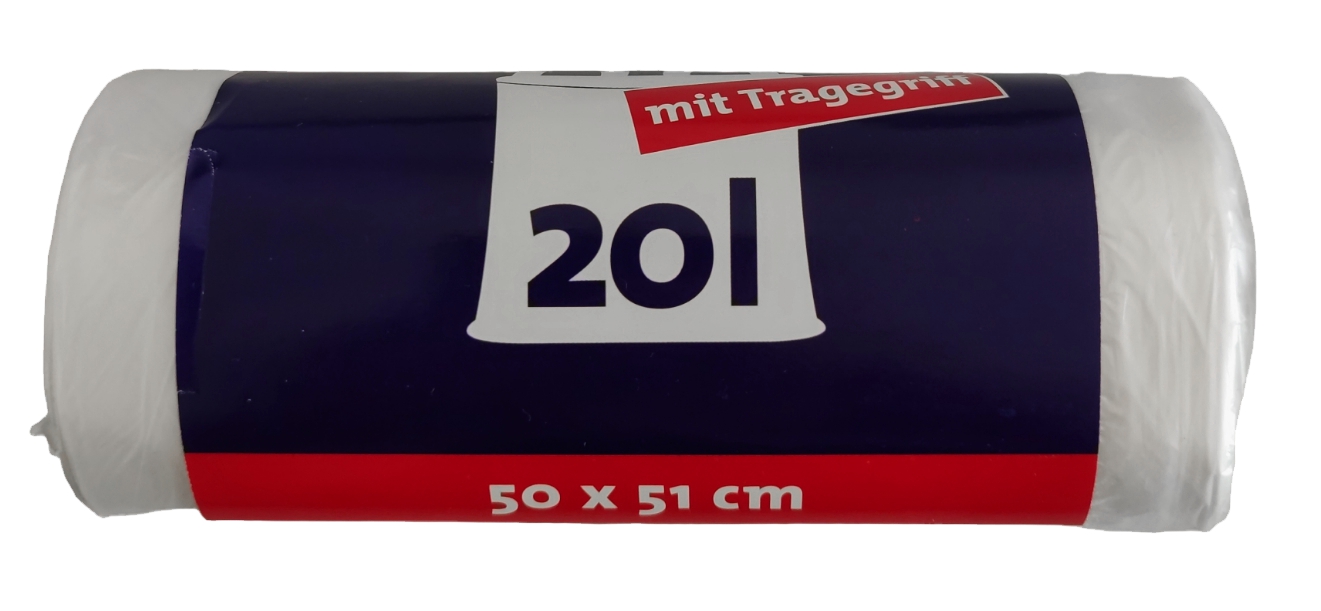 Mülleimerbeutel HDPE, 20 ltr. 50x51 cm Mülleimerbeutel HDPE, 20 ltr. 50x51 cm
