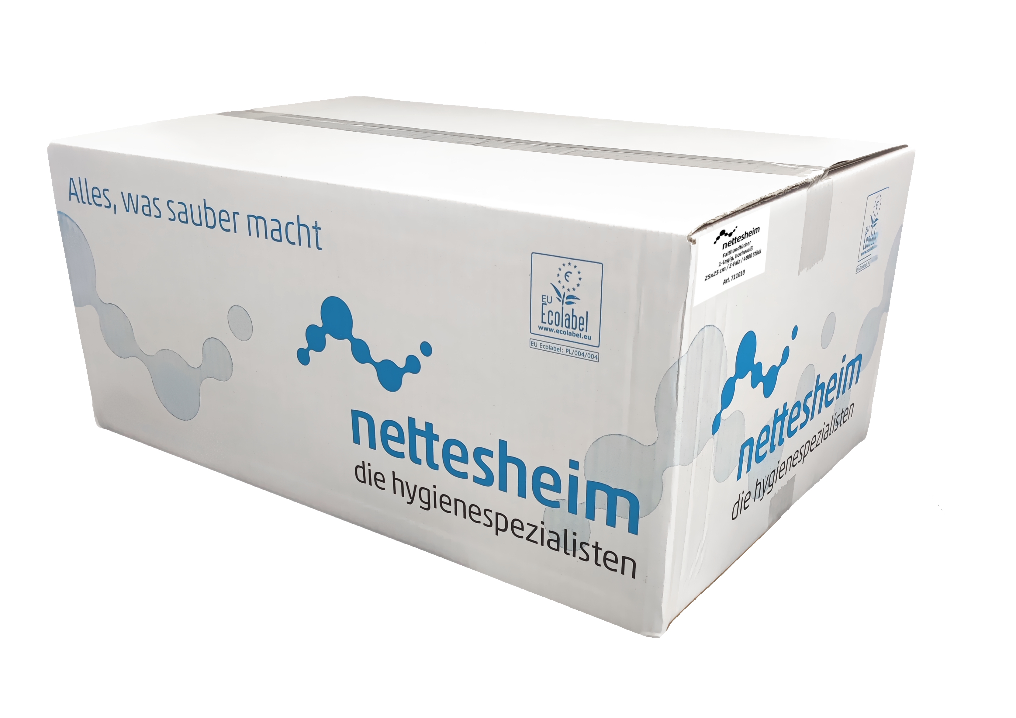 NETTESHEIM Falthandtücher Weißprägung NETTESHEIM Falthandtücher Weißprägung