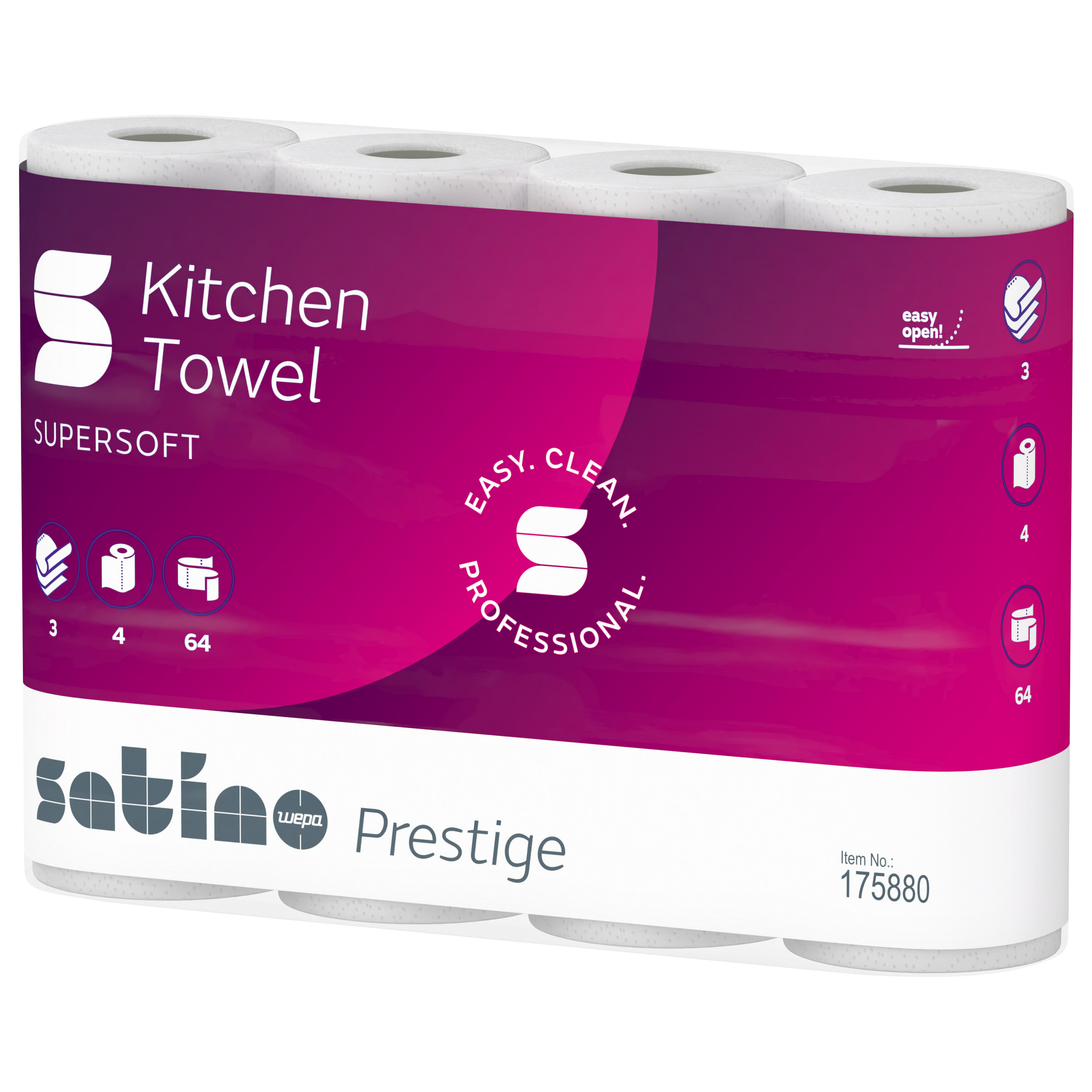 Satino Prestige Küchenrollen 3-lagig Satino Prestige Küchenrollen 3-lagig