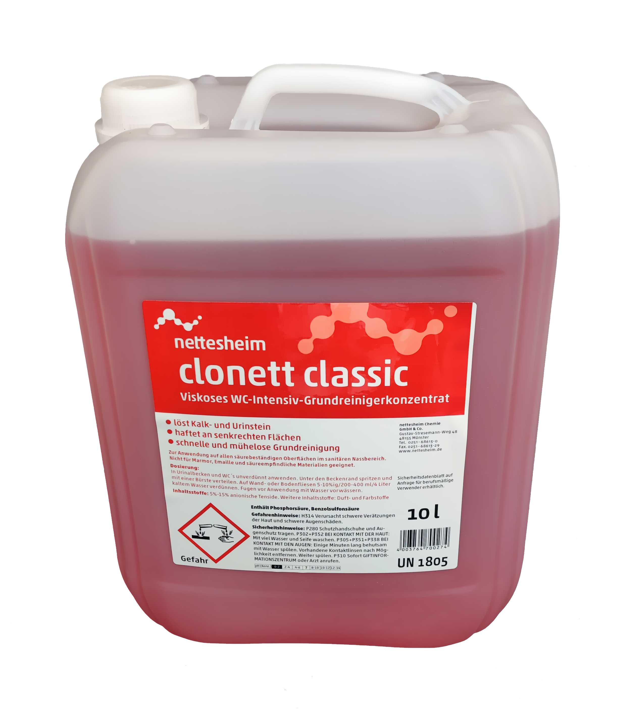 NETTESHEIM Clonett Classic WC-Reiniger NETTESHEIM Clonett Classic WC-Reiniger