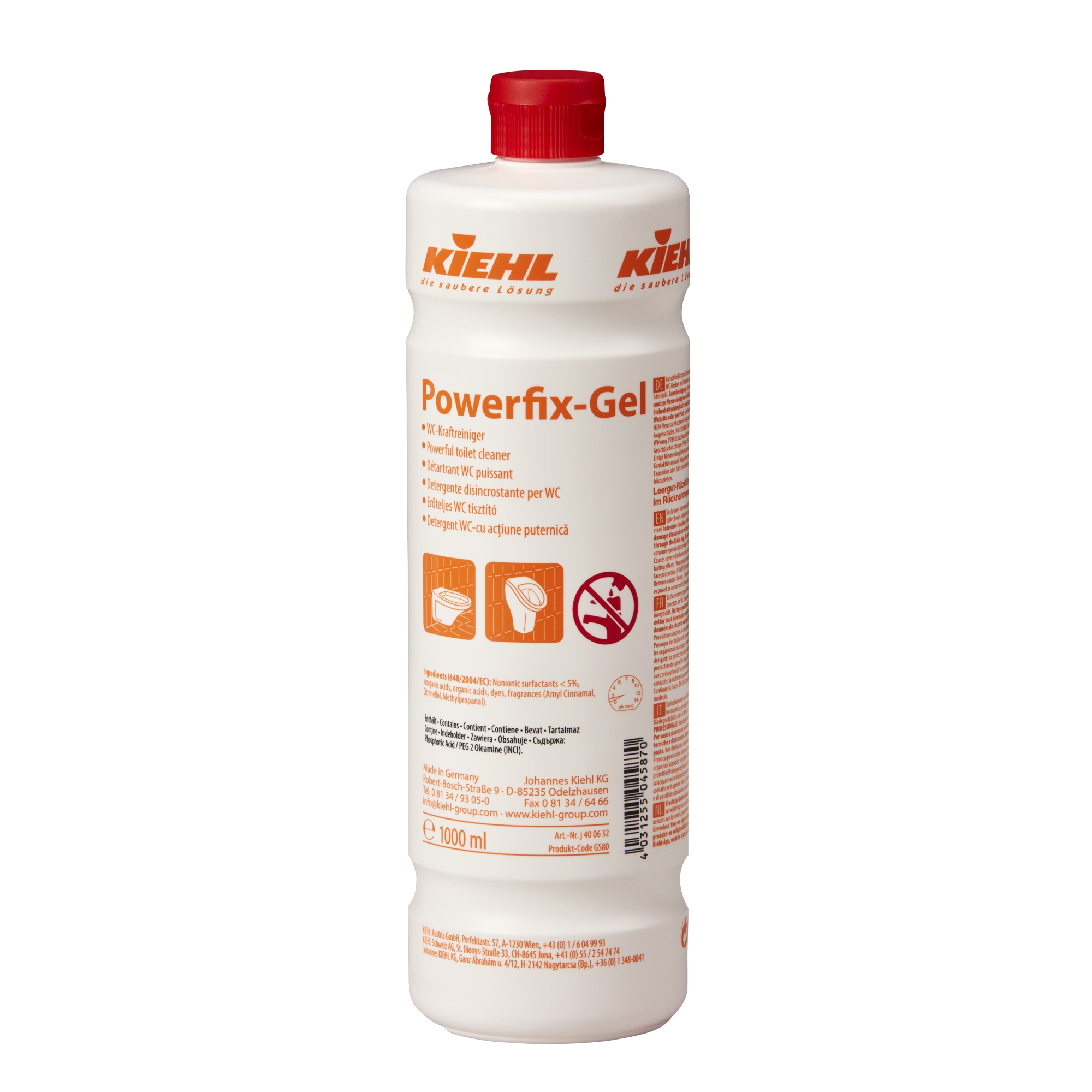 KIEHL Powerfix-Gel WC-Kraftreiniger KIEHL Powerfix-Gel WC-Kraftreiniger