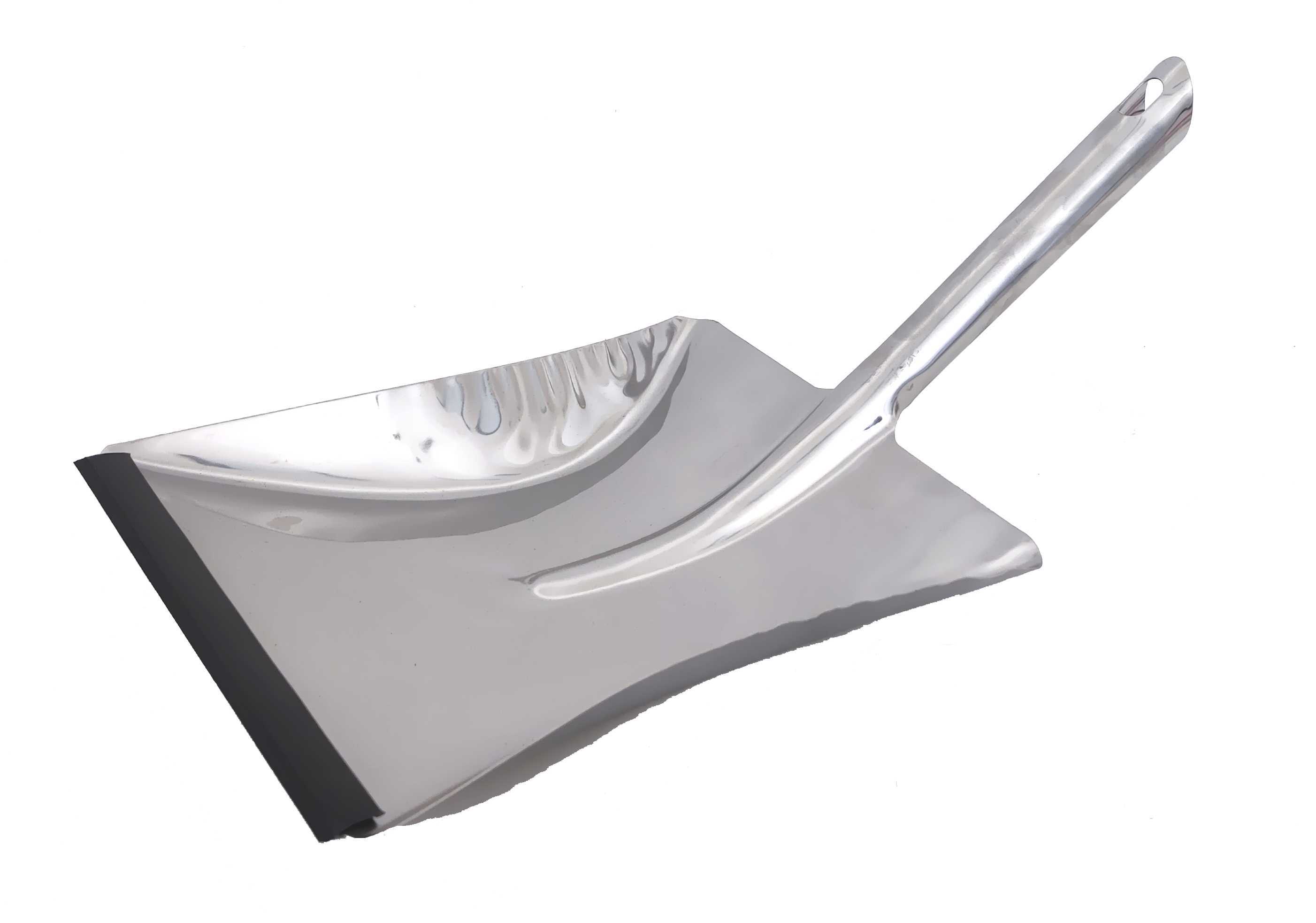 Kehrschaufel Edelstahl mit Lippe Kehrschaufel Edelstahl mit Lippe