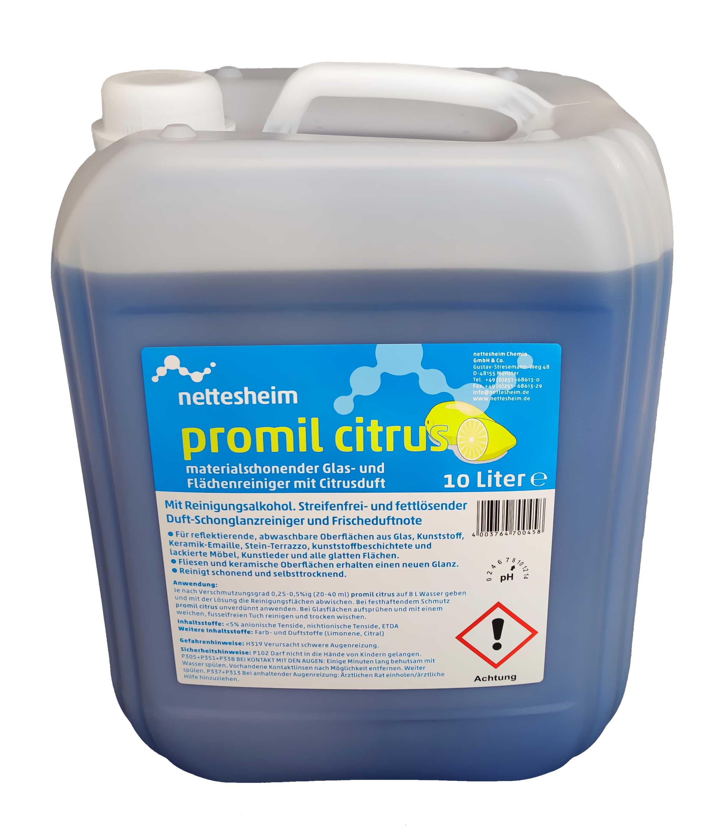 NETTESHEIM Promil citrus Glasreiniger NETTESHEIM Promil citrus Glasreiniger
