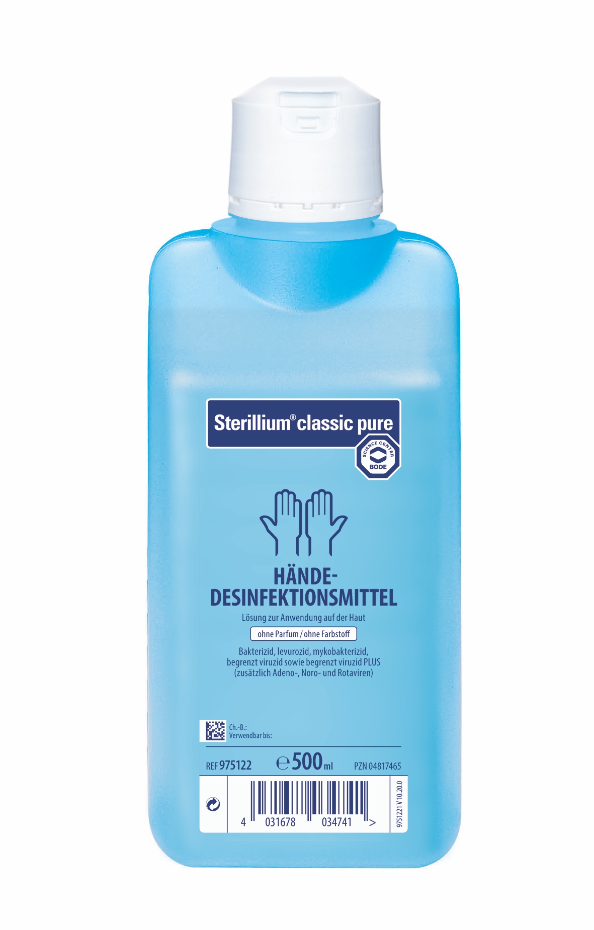Bode Sterillium classic pure Hände-Desinfektionsmittel Bode Sterillium classic pure Hände-Desinfektionsmittel
