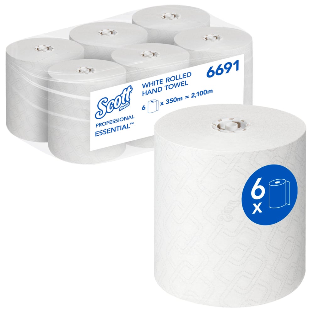 Scott® ESSENTIAL™ Handtuchrollenpapier 6691 Scott® ESSENTIAL™ Handtuchrollenpapier 6691