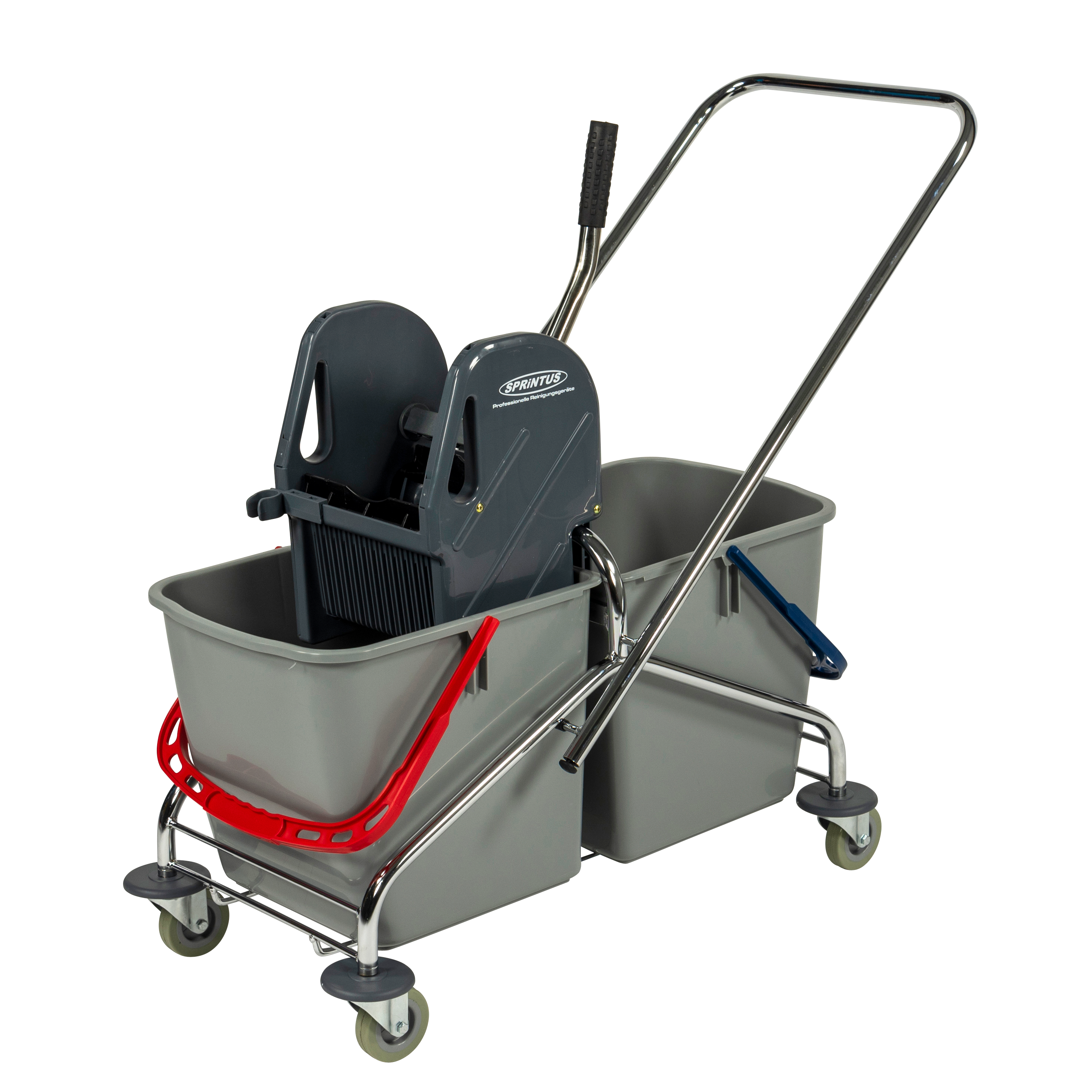 Zwei-Eimer-Wagen ECO-Chrom Zwei-Eimer-Wagen ECO-Chrom