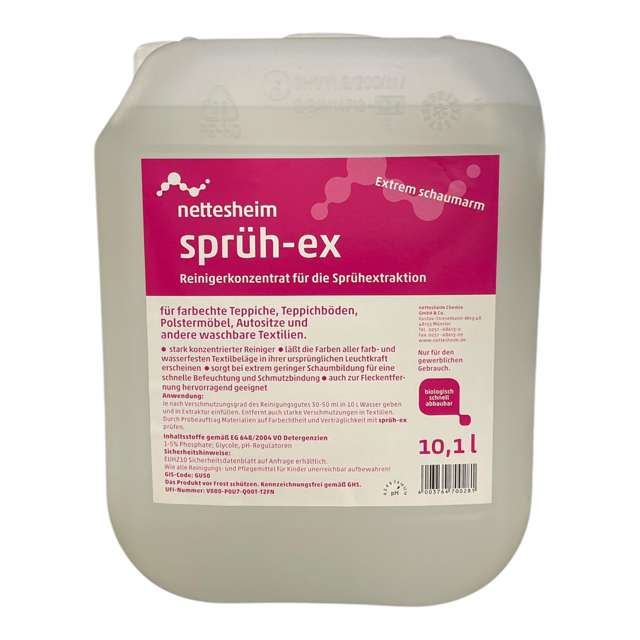 NETTESHEIM Sprüh-Ex Textil- und Teppichreiniger NETTESHEIM Sprüh-Ex Textil- und Teppichreiniger