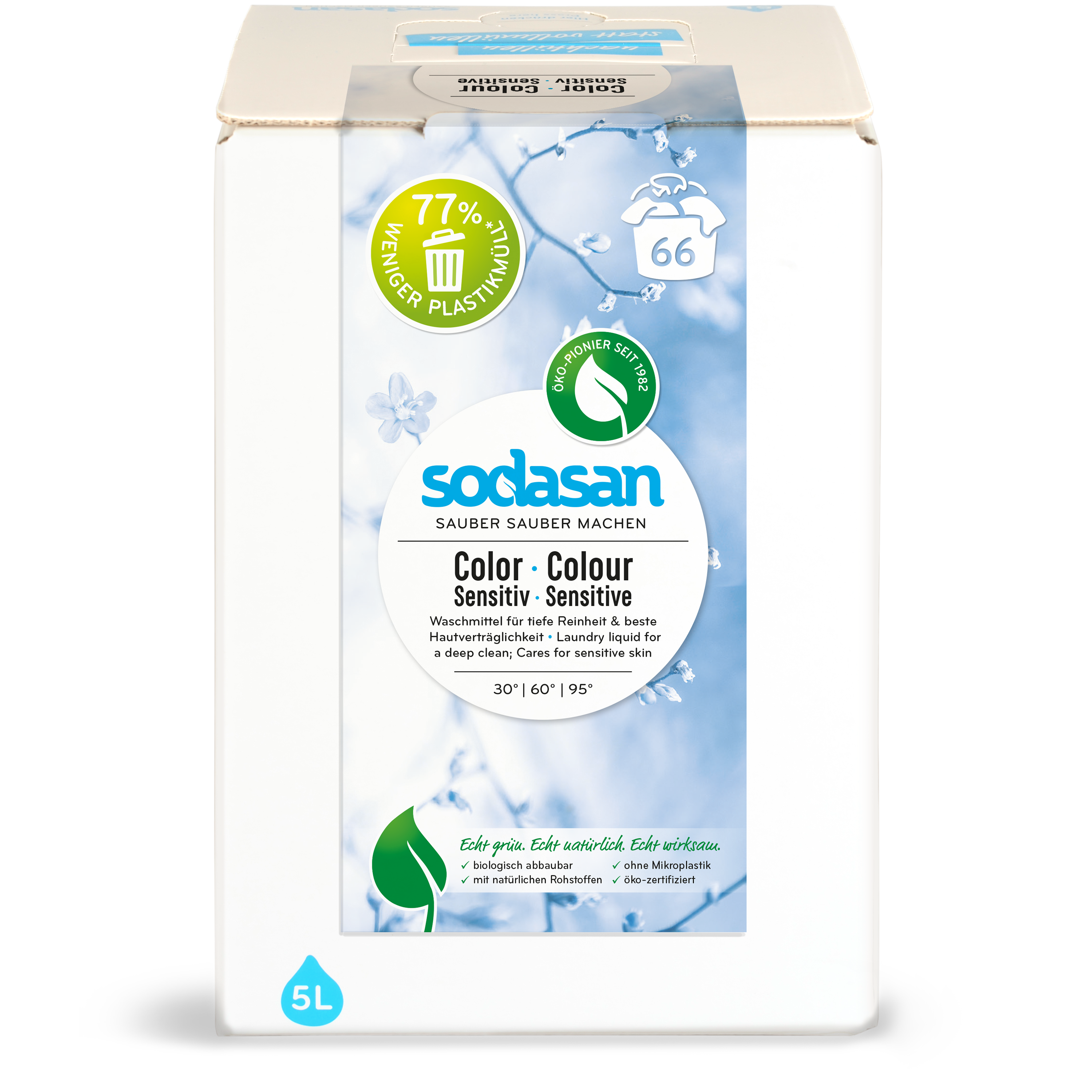 SODASAN COLOR sensitiv Waschmittel flüssig SODASAN COLOR sensitiv Waschmittel flüssig