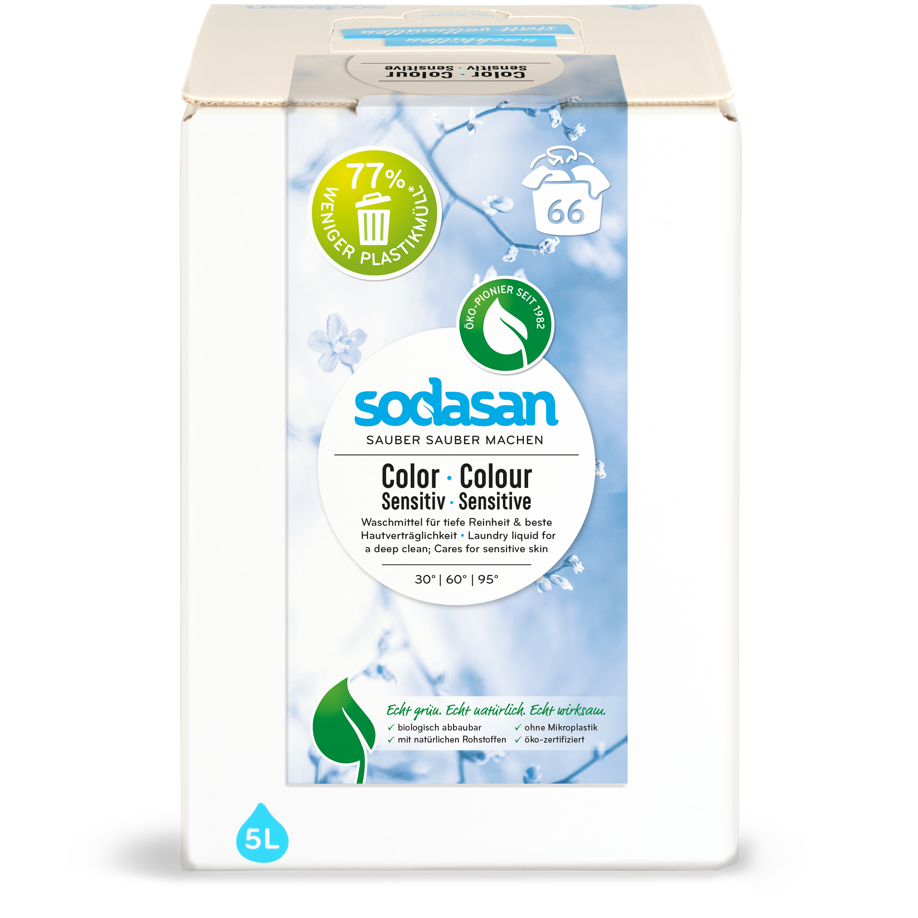 SODASAN COLOR sensitiv Waschmittel flüssig SODASAN COLOR sensitiv Waschmittel flüssig