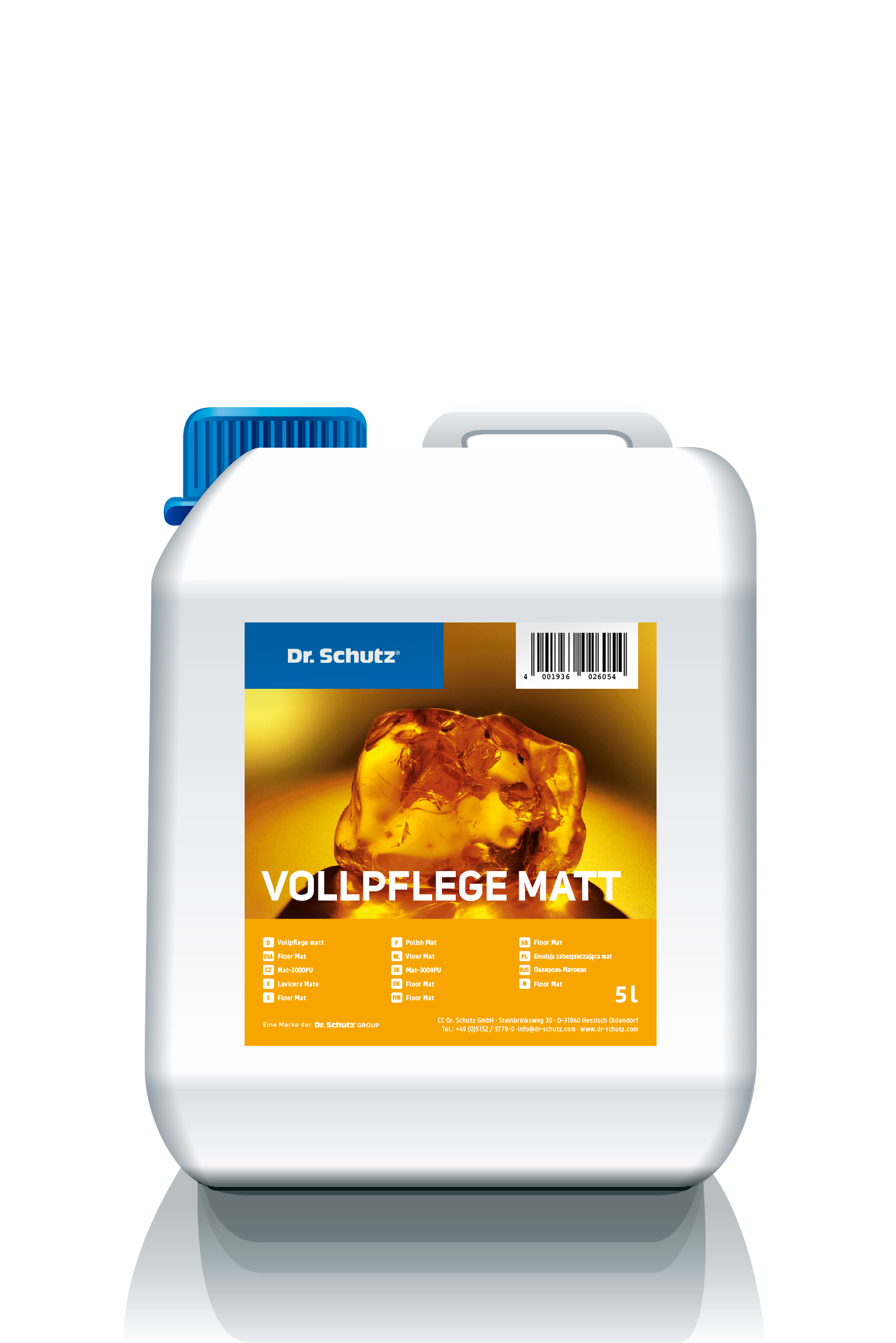 Dr. SCHUTZ® Vollpflege matt Unterhaltsreiniger Dr. SCHUTZ® Vollpflege matt Unterhaltsreiniger