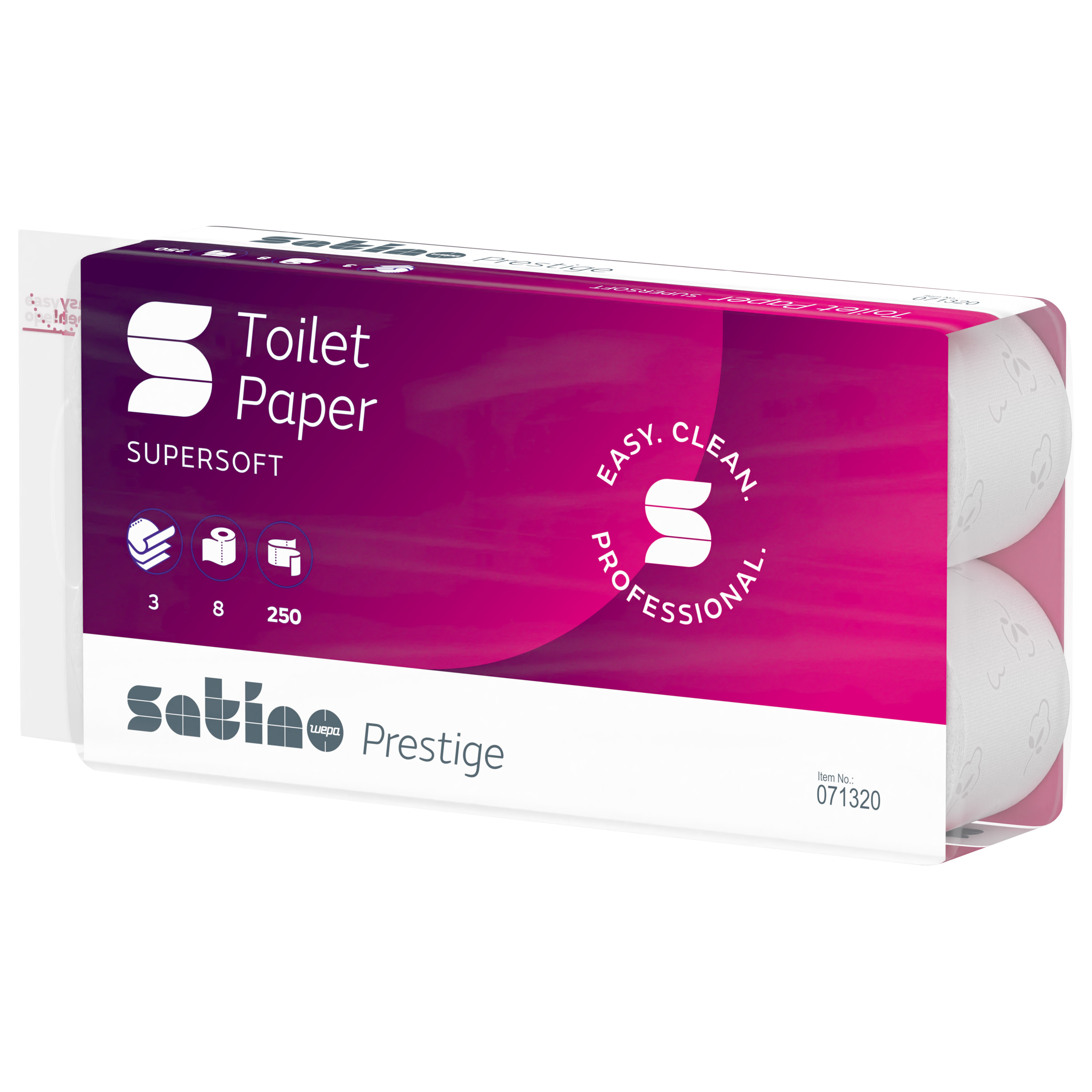 Satino prestige supersoft Toilettenpapier 3-lagig
