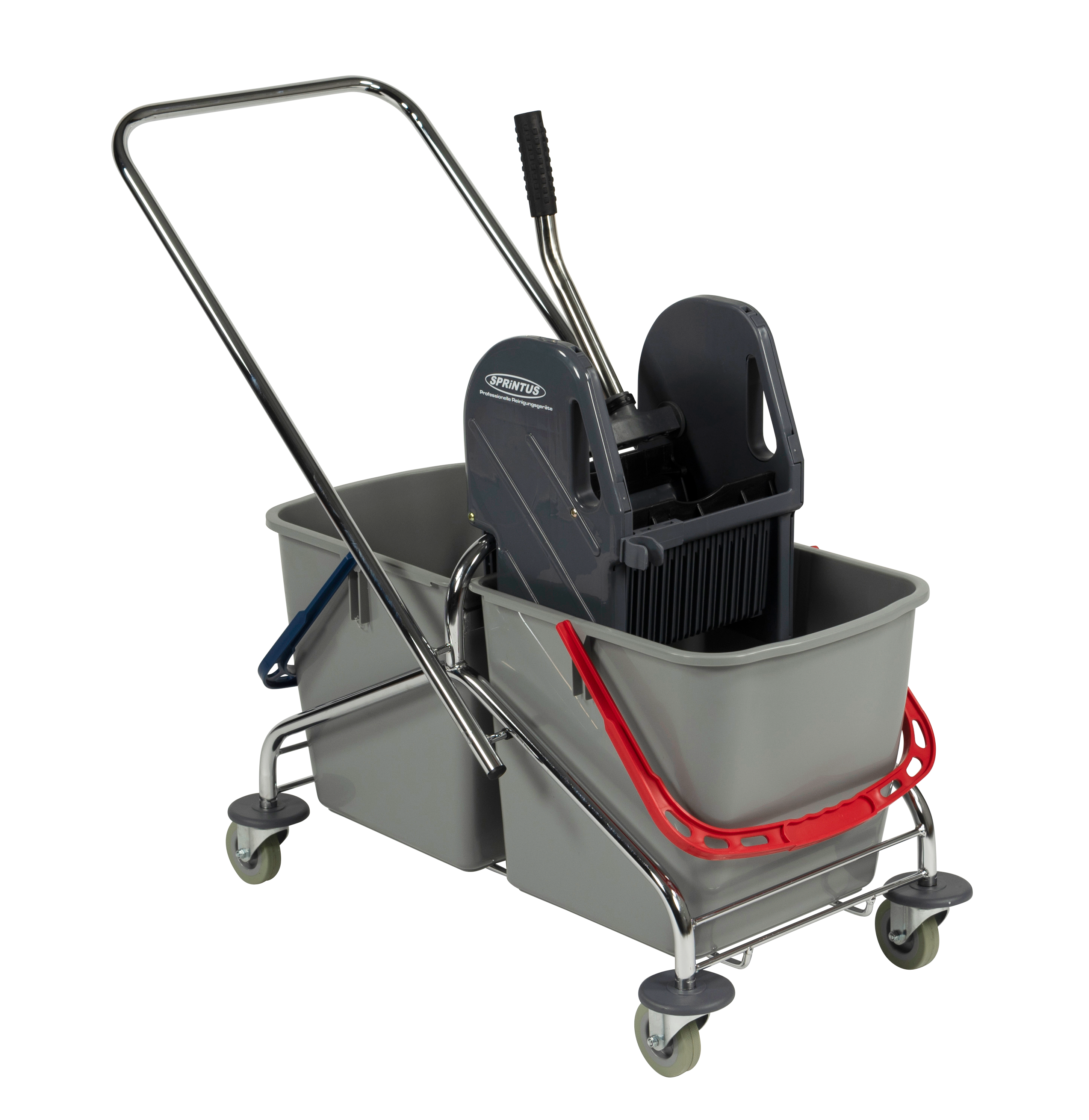 Zwei-Eimer-Wagen ECO-Chrom Zwei-Eimer-Wagen ECO-Chrom