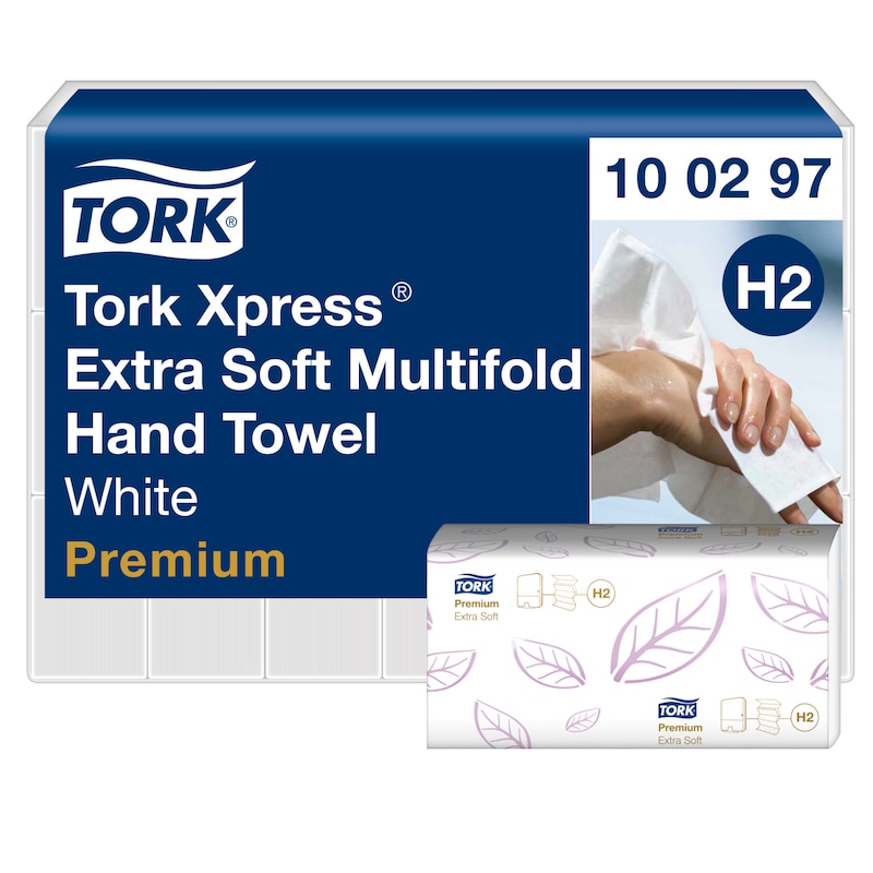Tork Xpress® Premium Multifold-Handtücher 100297 Tork Xpress® Premium Multifold-Handtücher 100297