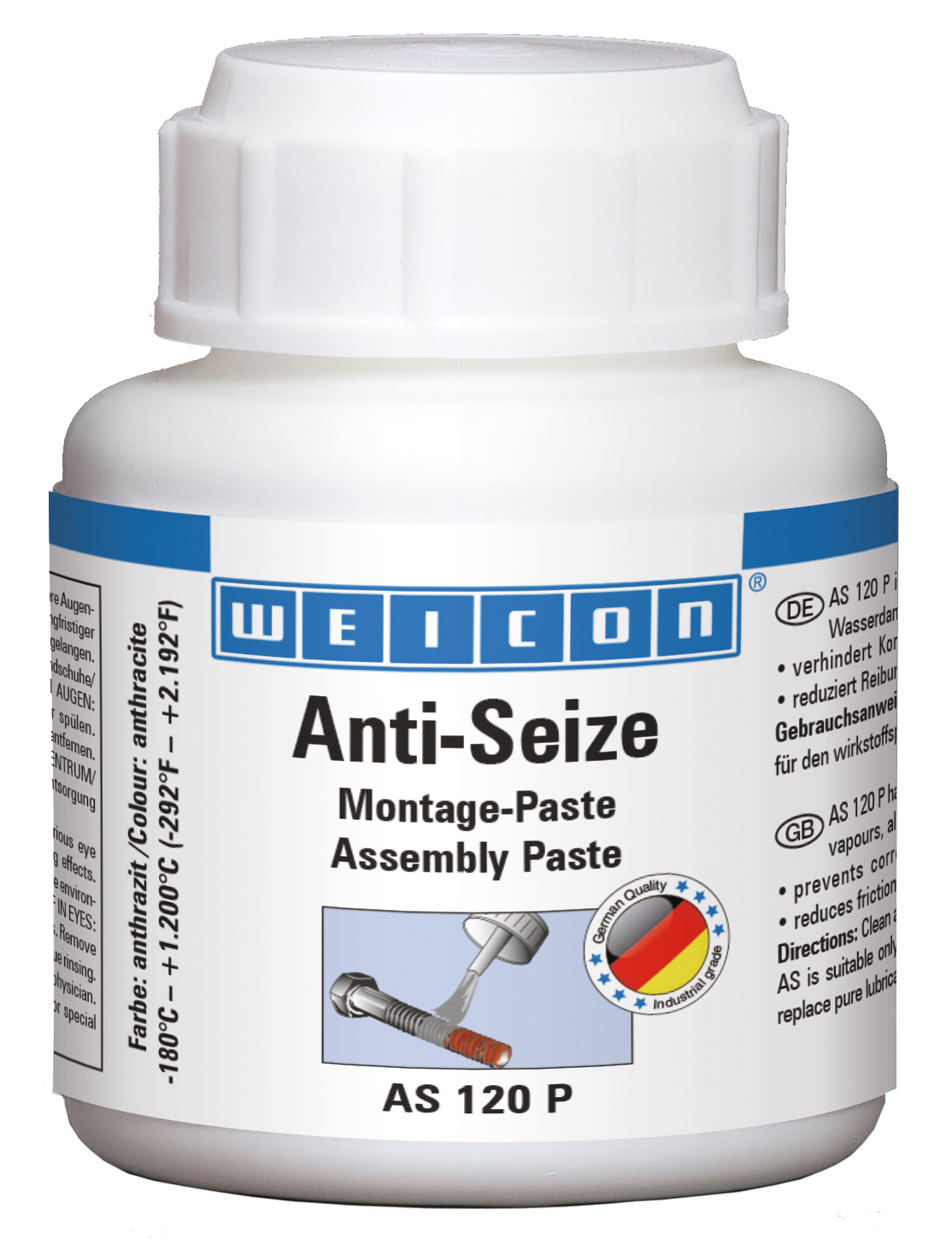WEICON Anti-Seize Montagepaste 120 g WEICON Anti-Seize Montagepaste 120 g