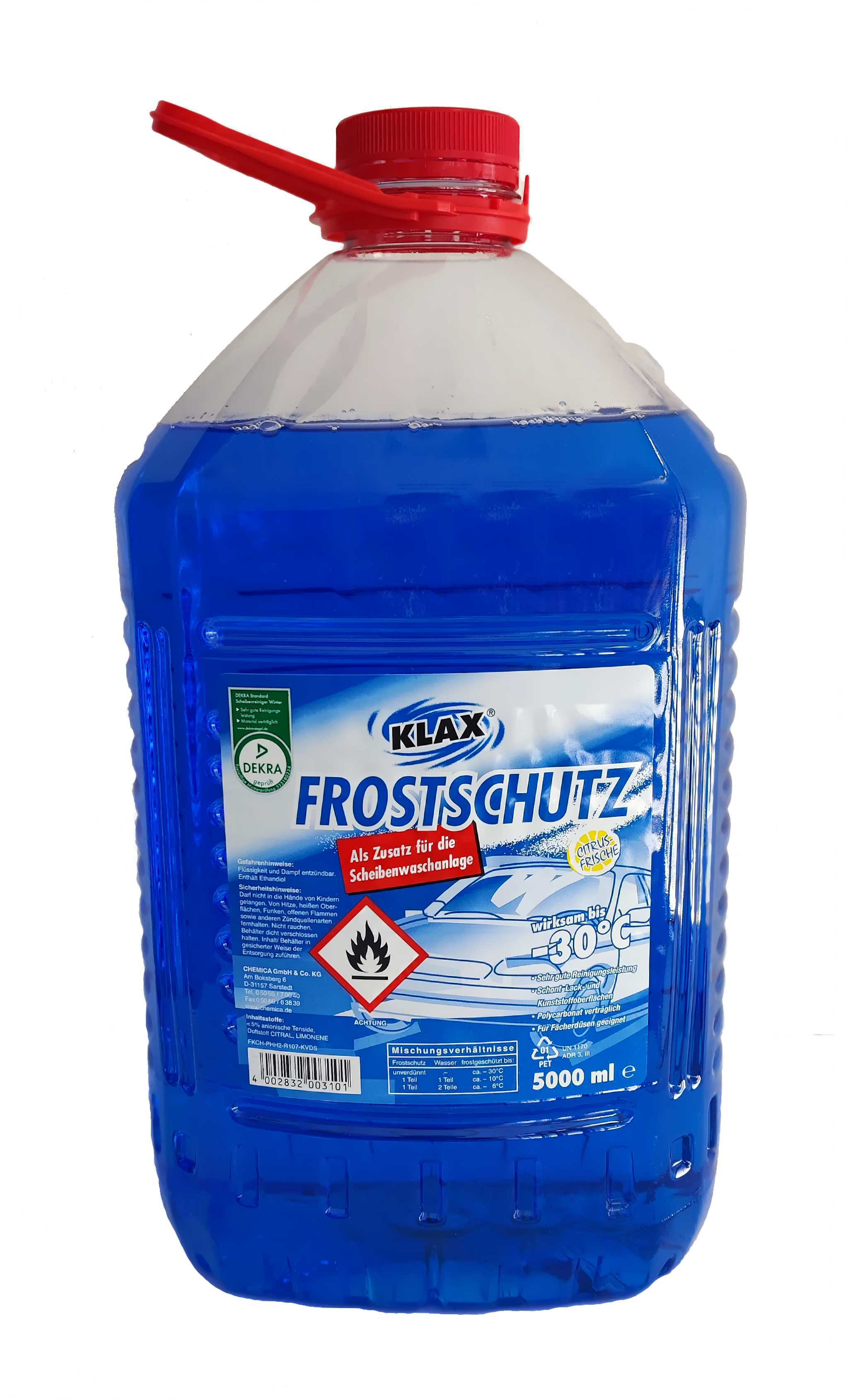 Frostschutz Winter Autoscheibenreiniger bis -30°C