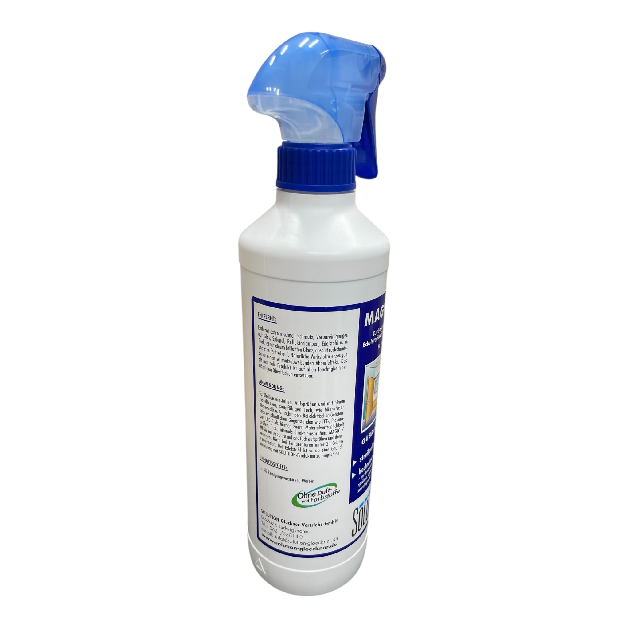 Solution Magic / Mega Glas- und Edelstahlreiniger Solution Magic / Mega Glas- und Edelstahlreiniger