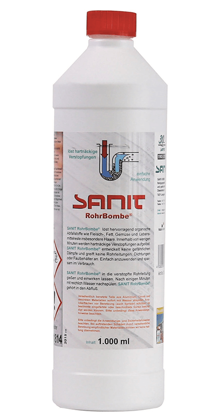 Sanit RohrBombe® Rohrreiniger Sanit RohrBombe® Rohrreiniger