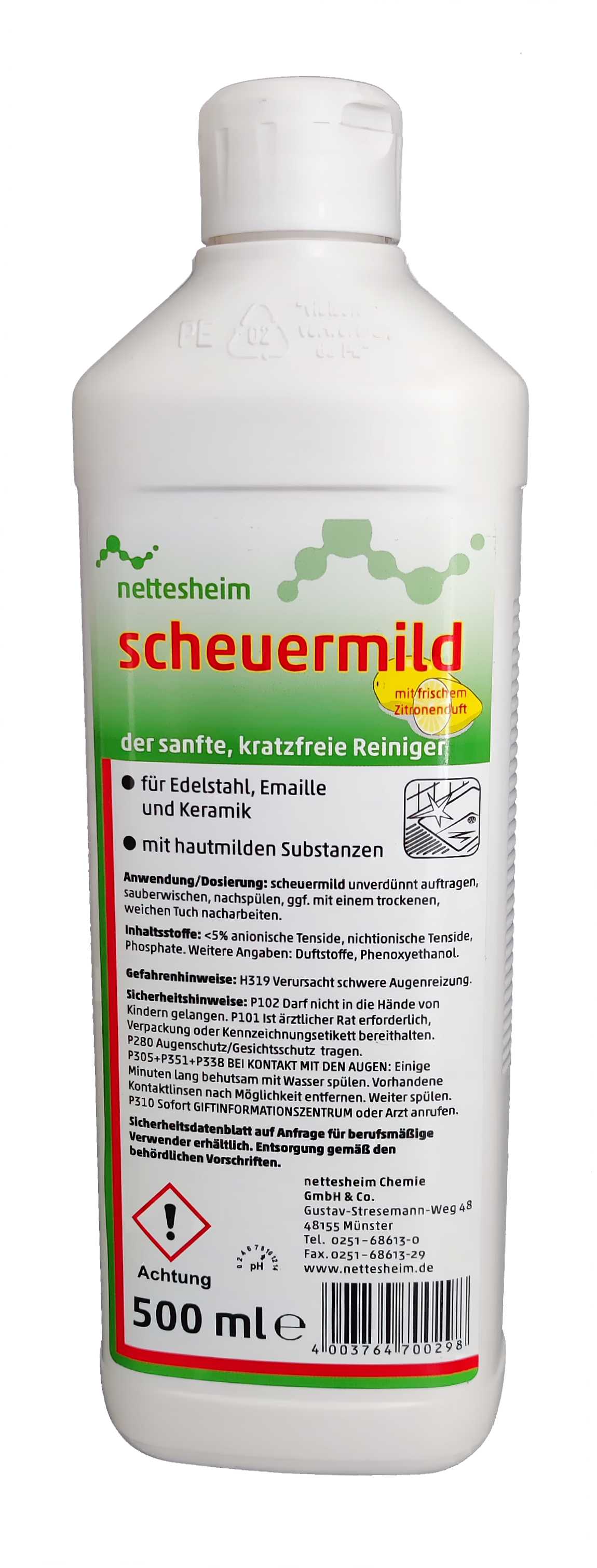 NETTESHEIM Scheuermild Scheuermilch NETTESHEIM Scheuermild Scheuermilch