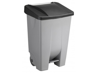 HACCP Tretdeckelabfalleimer rollbar HACCP Tretdeckelabfalleimer rollbar