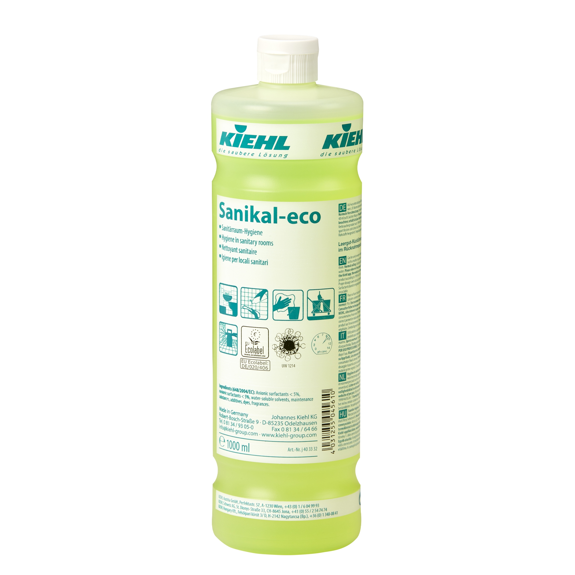 KIEHL Sanikal ECO Sanitärreiniger KIEHL Sanikal ECO Sanitärreiniger