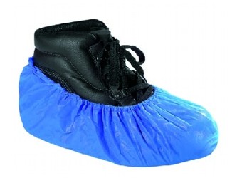 Einwegüberzieher für Schuhe PE blau Einwegüberzieher für Schuhe PE blau
