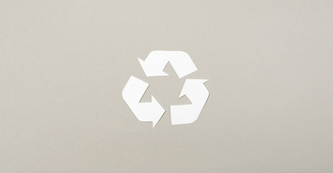 Ökologische Produkte Recycling Symbol