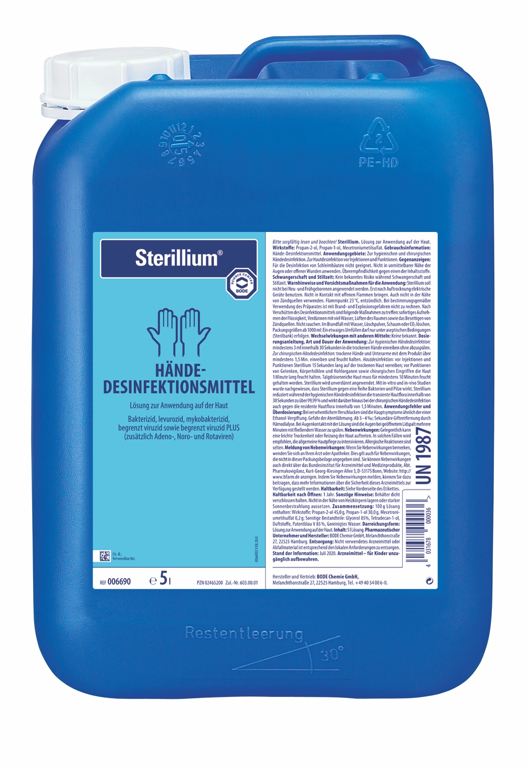 Bode Sterillium Hände-Desinfektionsmittel