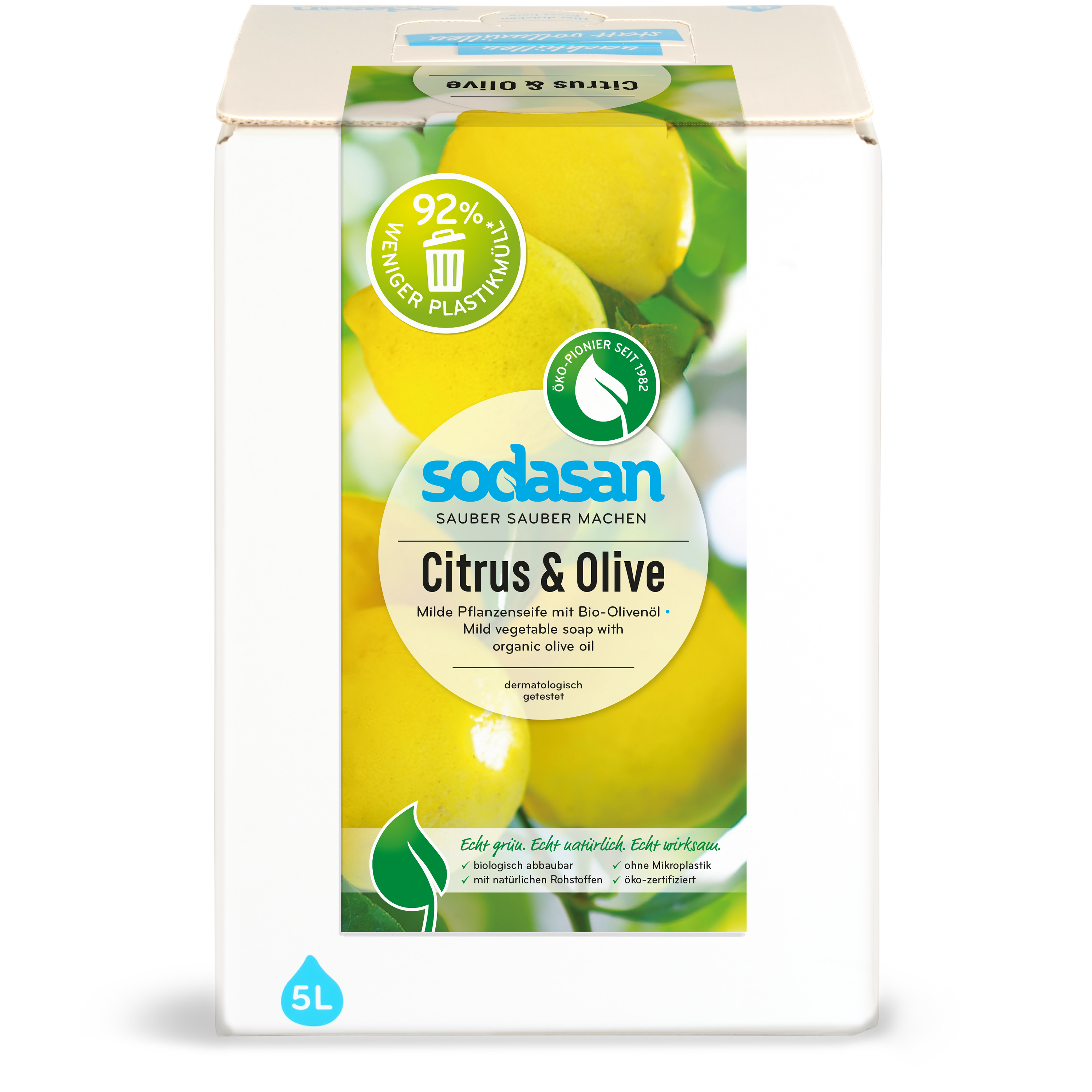 Sodasan Citrus & Olive Planzenseife Sodasan Citrus & Olive Planzenseife