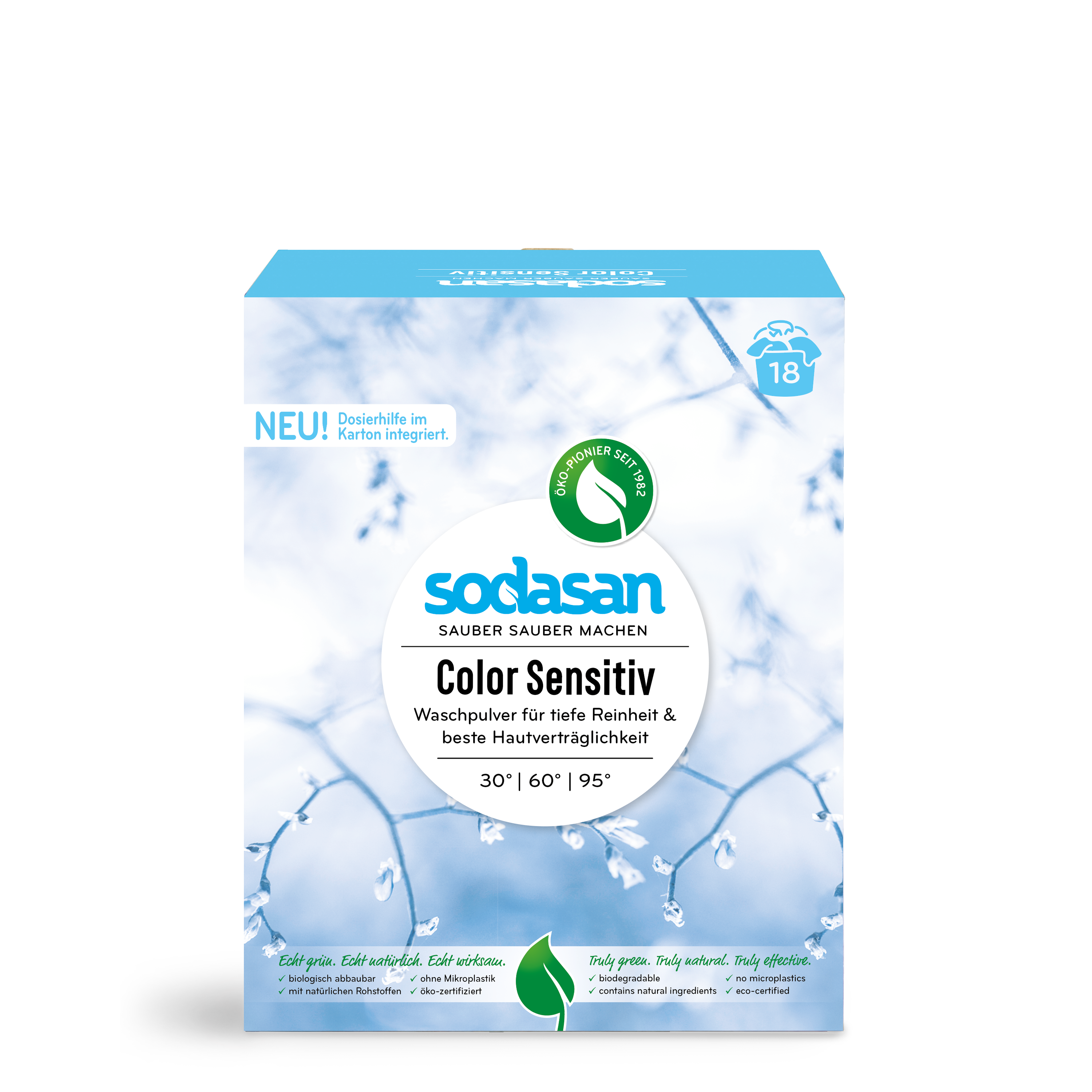 SODASAN COLOR Waschpulver sensitiv SODASAN COLOR Waschpulver sensitiv