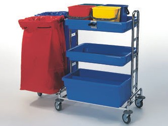 Meiko Chromcar 3 Servicewagen, 2x 70 ltr Meiko Chromcar 3 Servicewagen, 2x 70 ltr