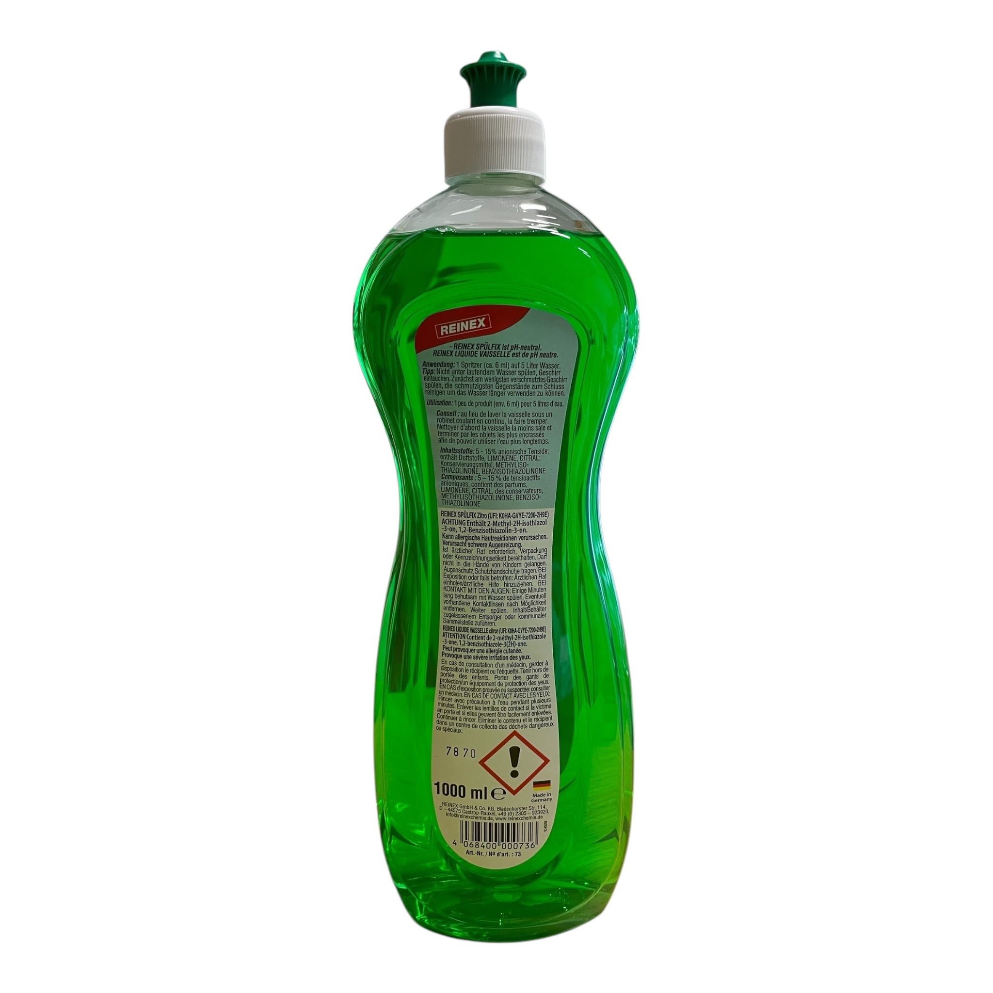 Reinex Spülfix Handspülmittel Reinex Spülfix Handspülmittel
