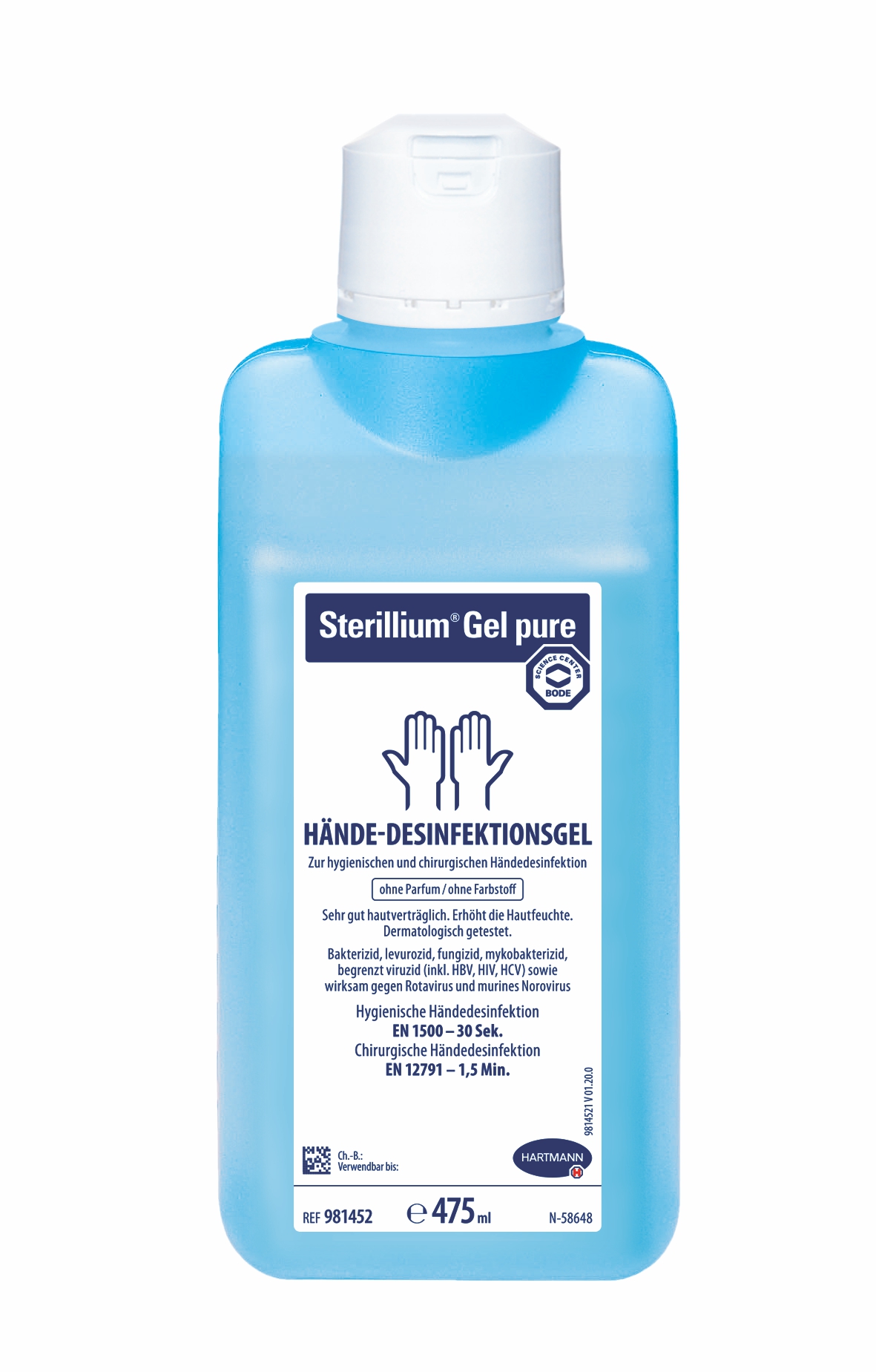 Bode Sterillium Gel pure Hände-Desinfektionsgel Bode Sterillium Gel pure Hände-Desinfektionsgel