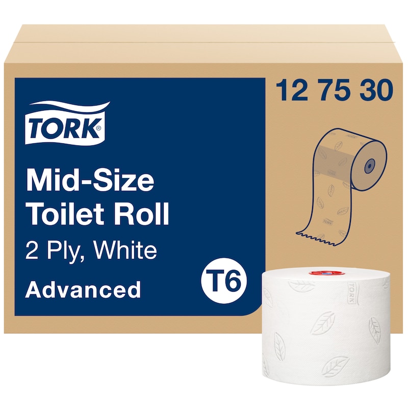 Tork Advanced Midi Toilettenpapier 12 75 30 Tork Advanced Midi Toilettenpapier 12 75 30